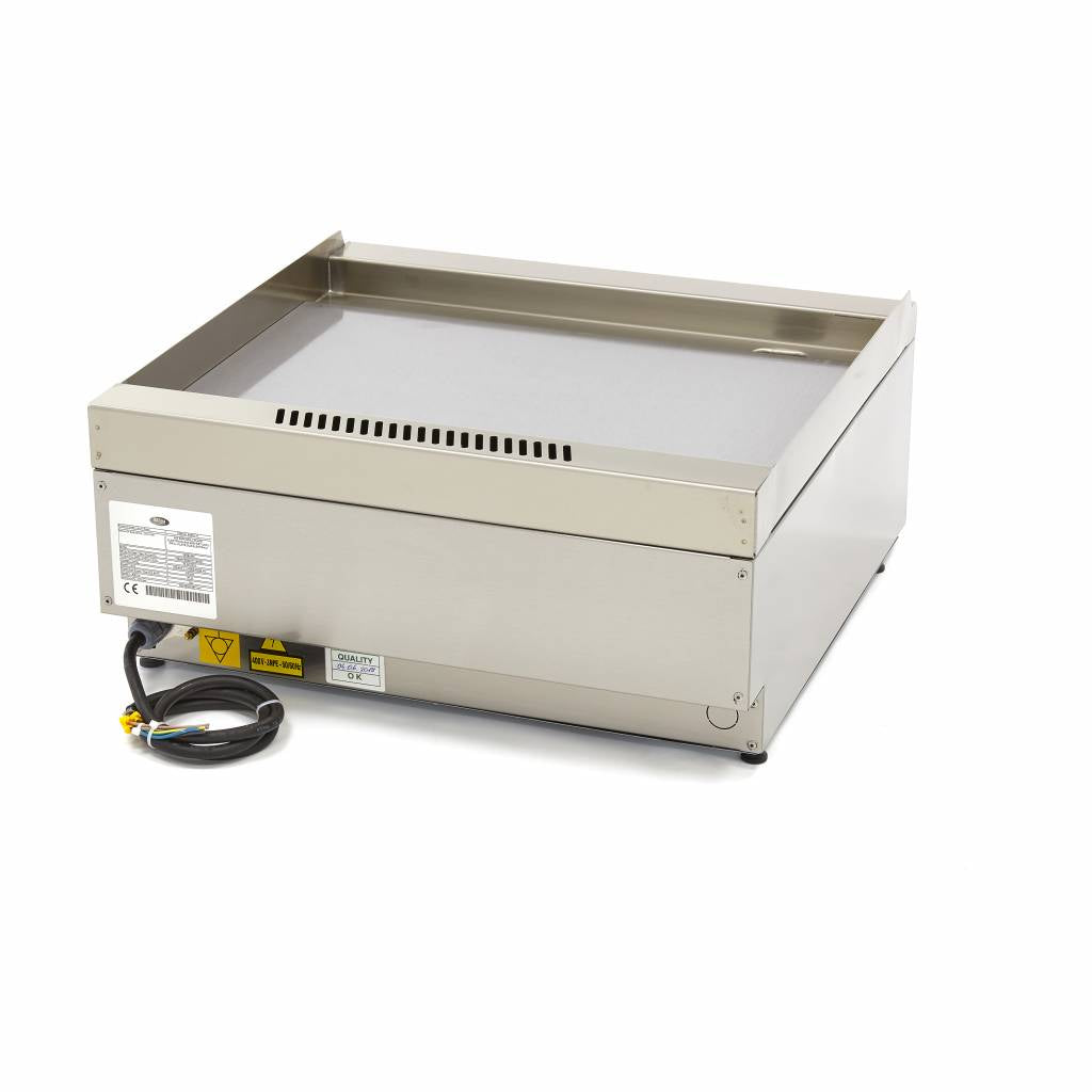 Grillpanna av professionell kvalitet - Smidig - Dubbel enhet - 60 cm djup - Elektrisk - 400V