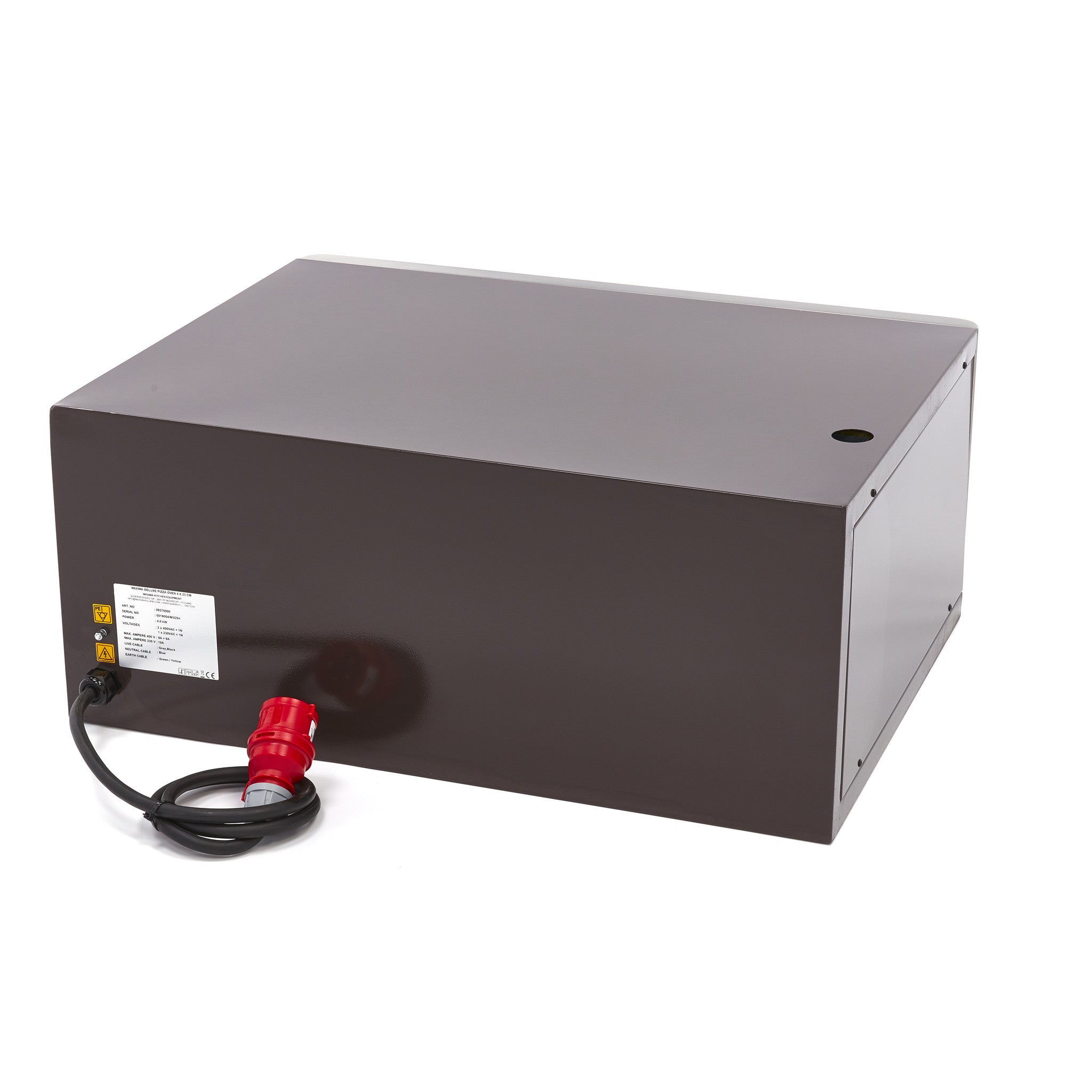 Pizzaugn - Passar 4 x Ø25cm pizzor - 400V