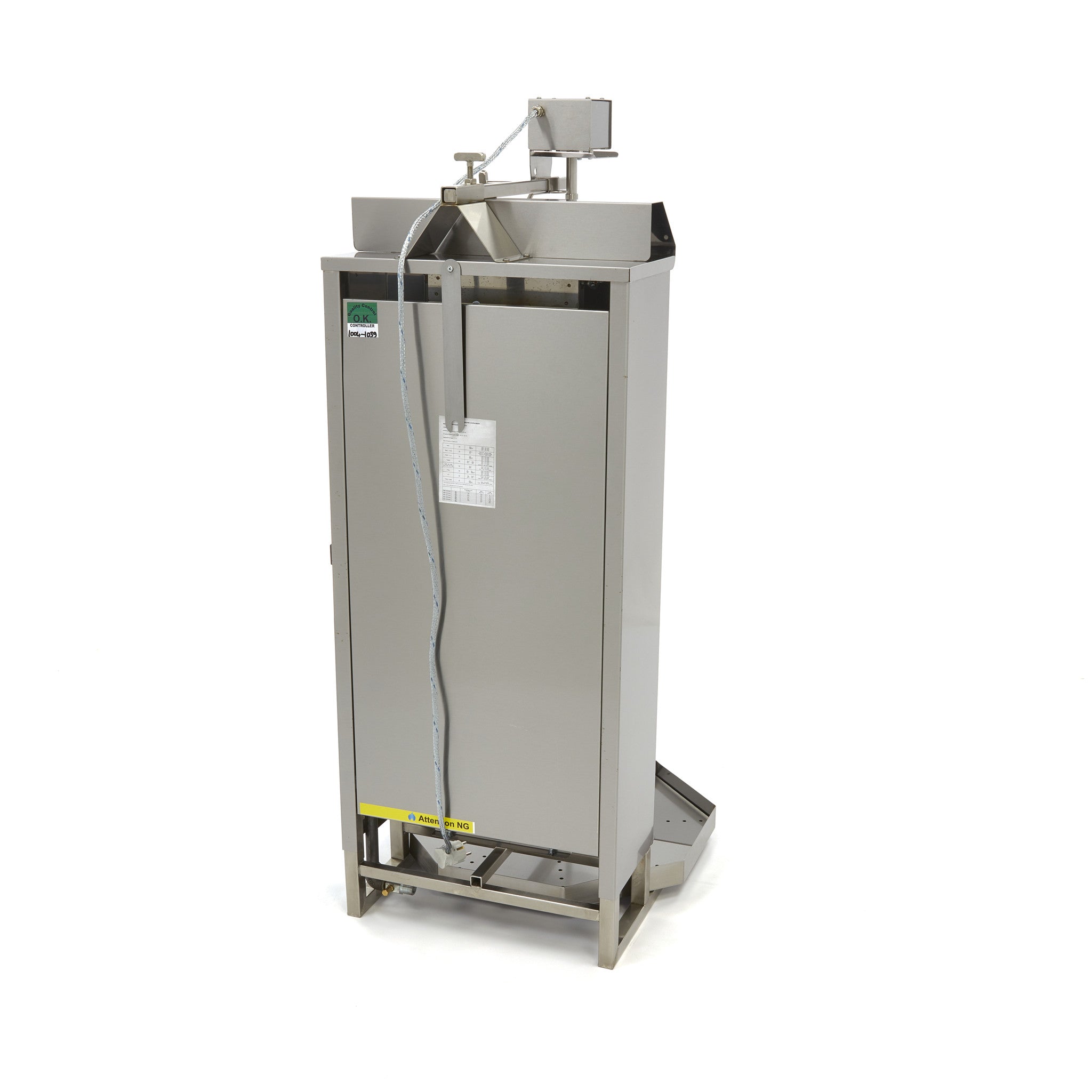 Kebab Grill Gas - 5 brännare - 80 kg kött
