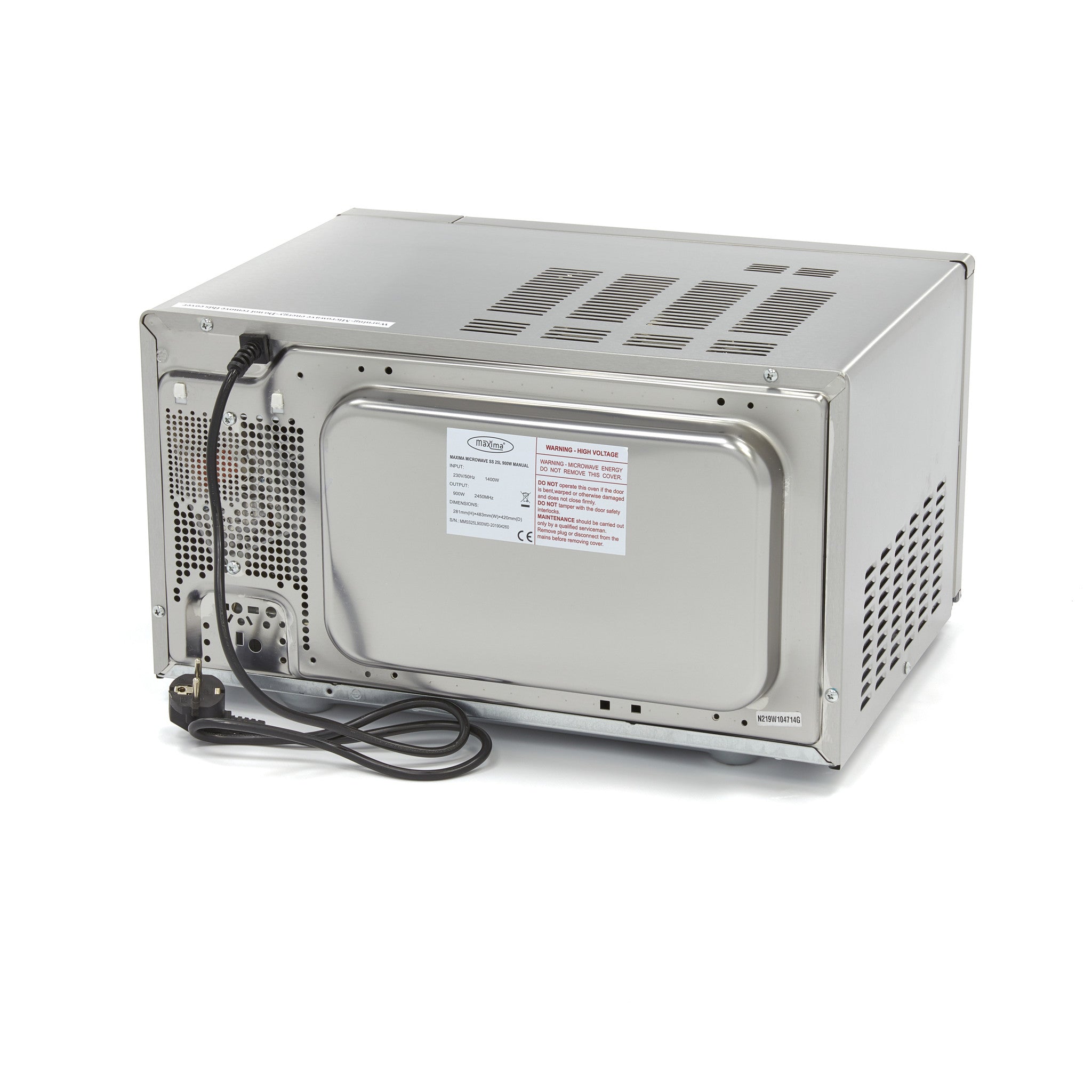 Mikrovågsugn - 900W - 6 program - Tallrikar upp till Ø33cm