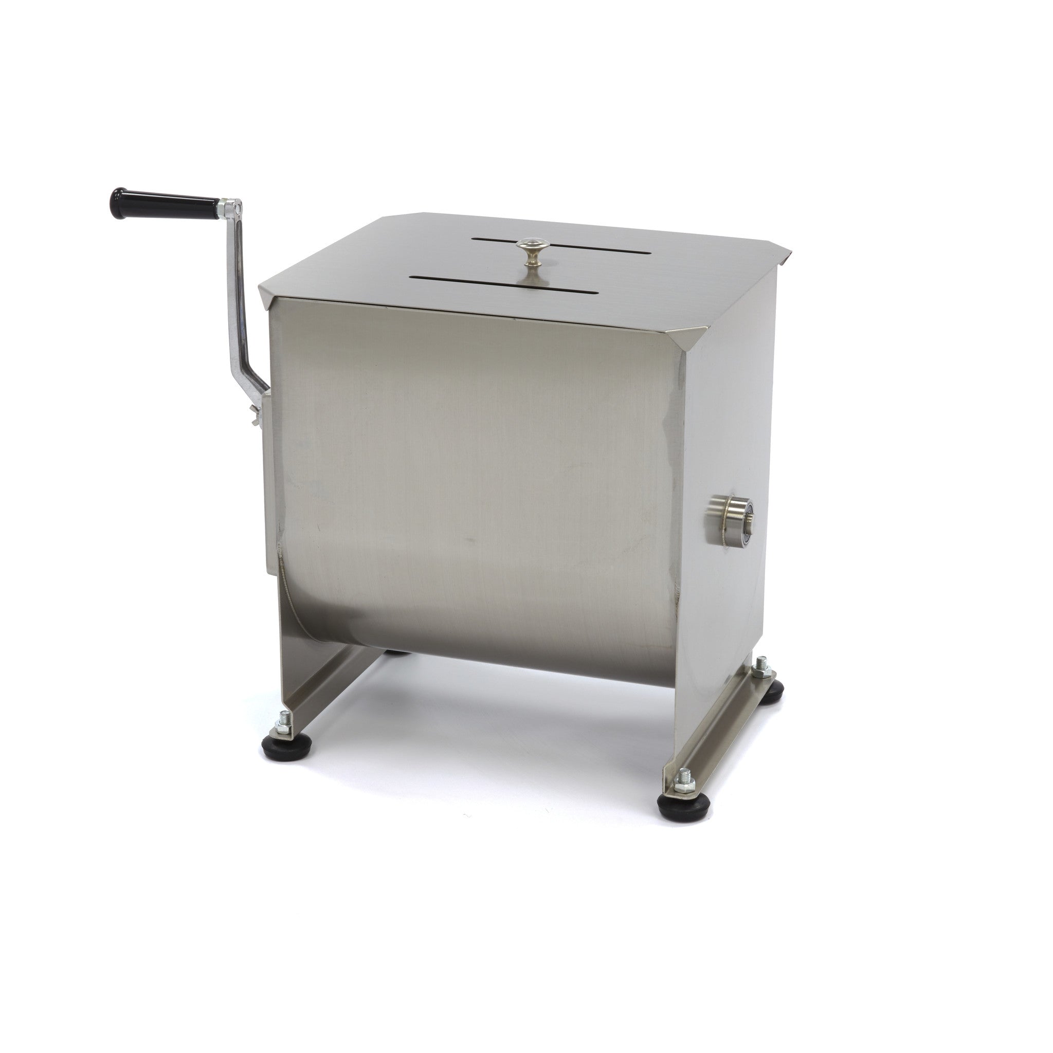 Köttblandare - 30L - 25kg Kött - Enkelt skaft - Manuell