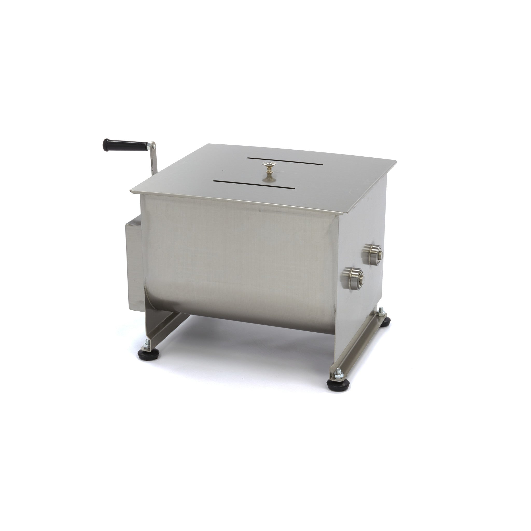 Köttblandare - 30L - 25kg Kött - Dubbelt skaft - Manuell