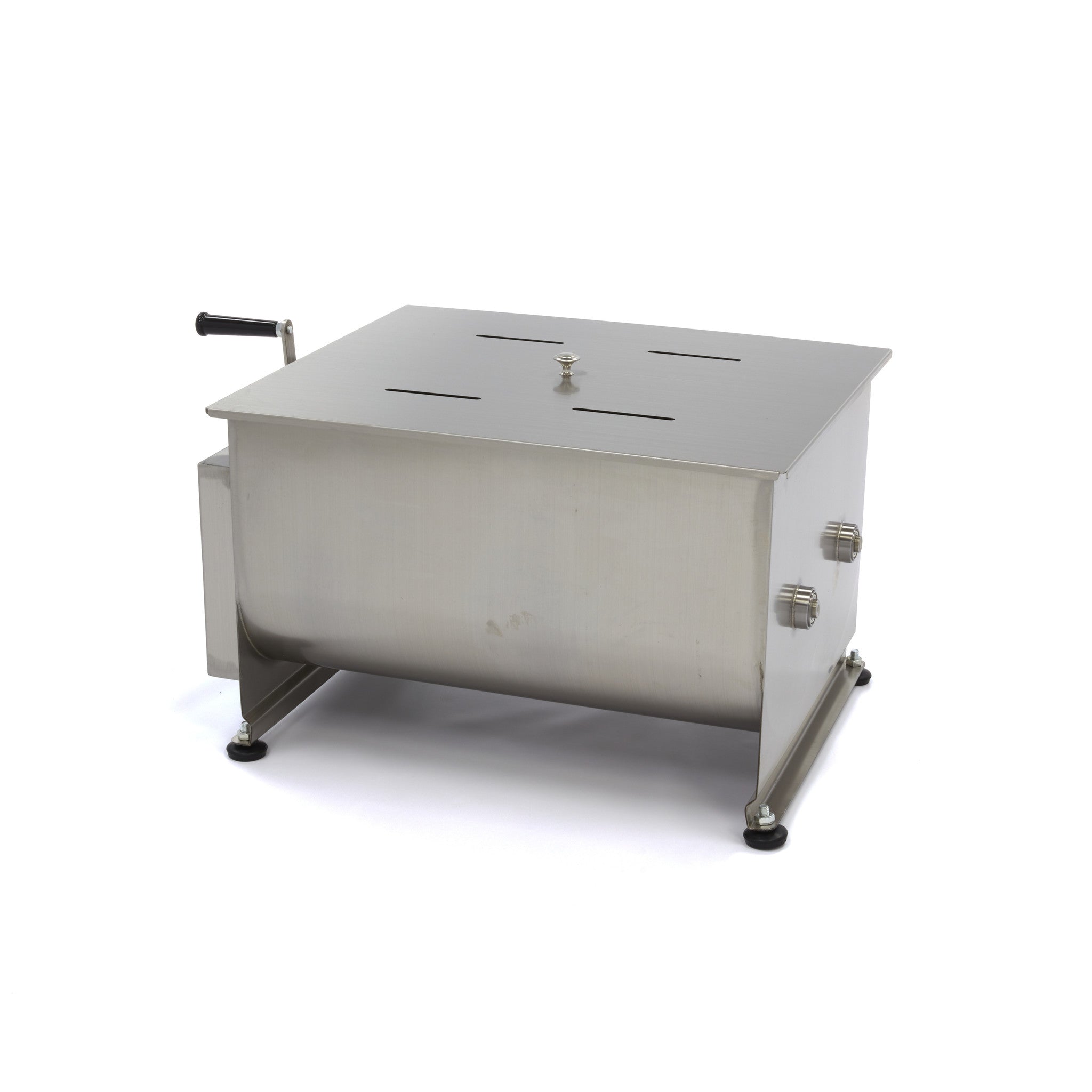 Köttblandare - 60L - 55kg Kött - Dubbelt skaft - Manuell