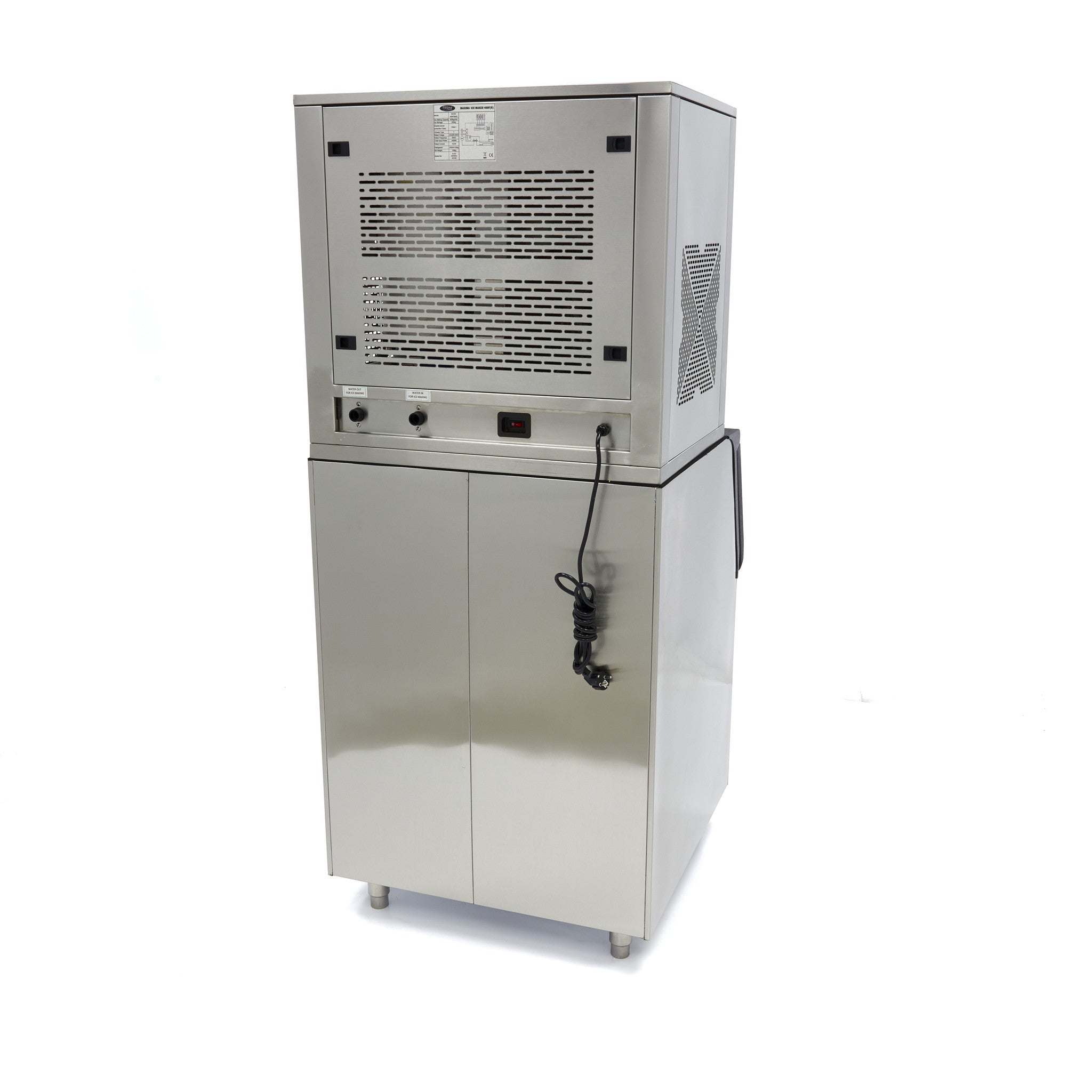 Isbitsmaskin - 400 kg/dag - Krossad/Flingad - Luftkyld