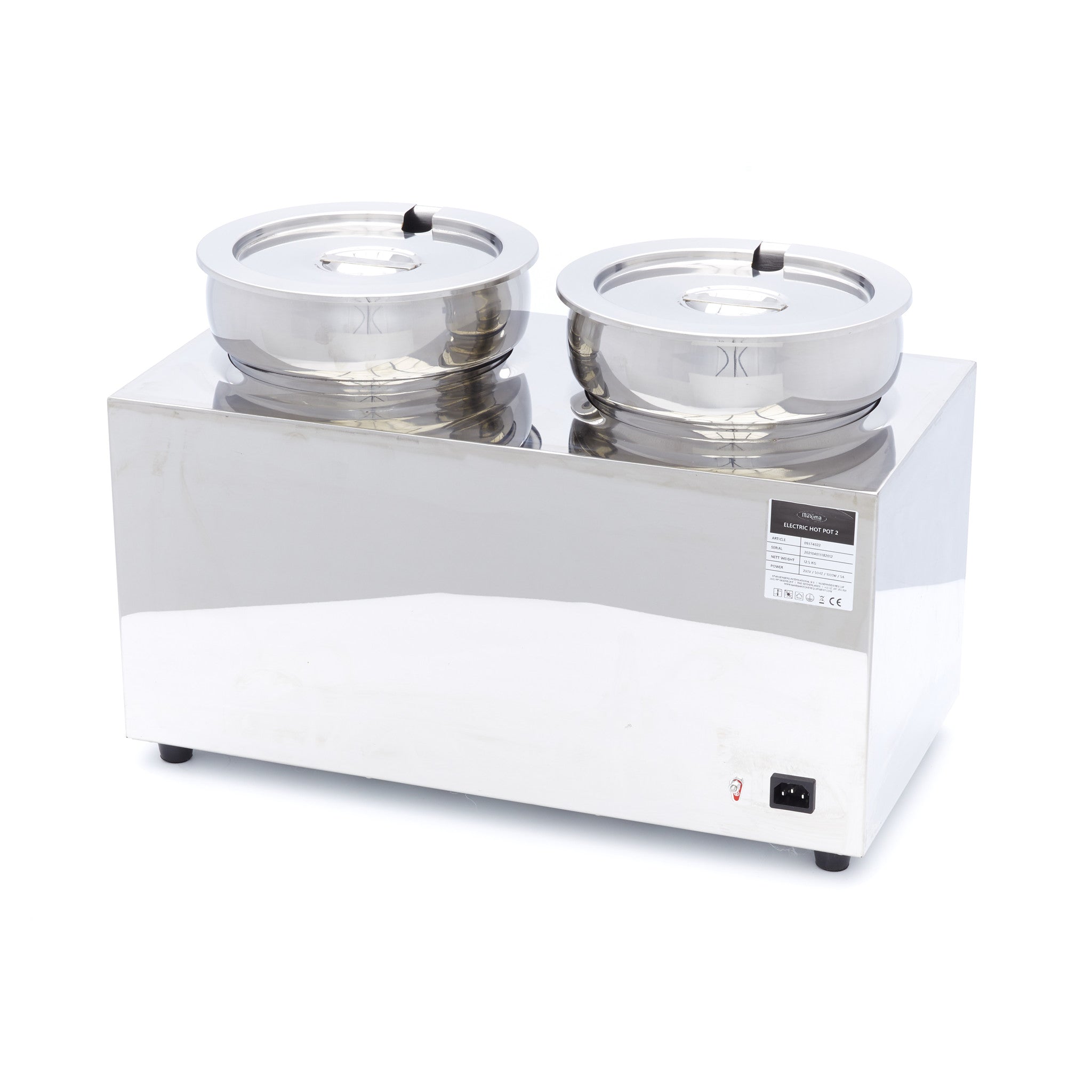 Hot Pot - 2 kastruller - 2 x 5L