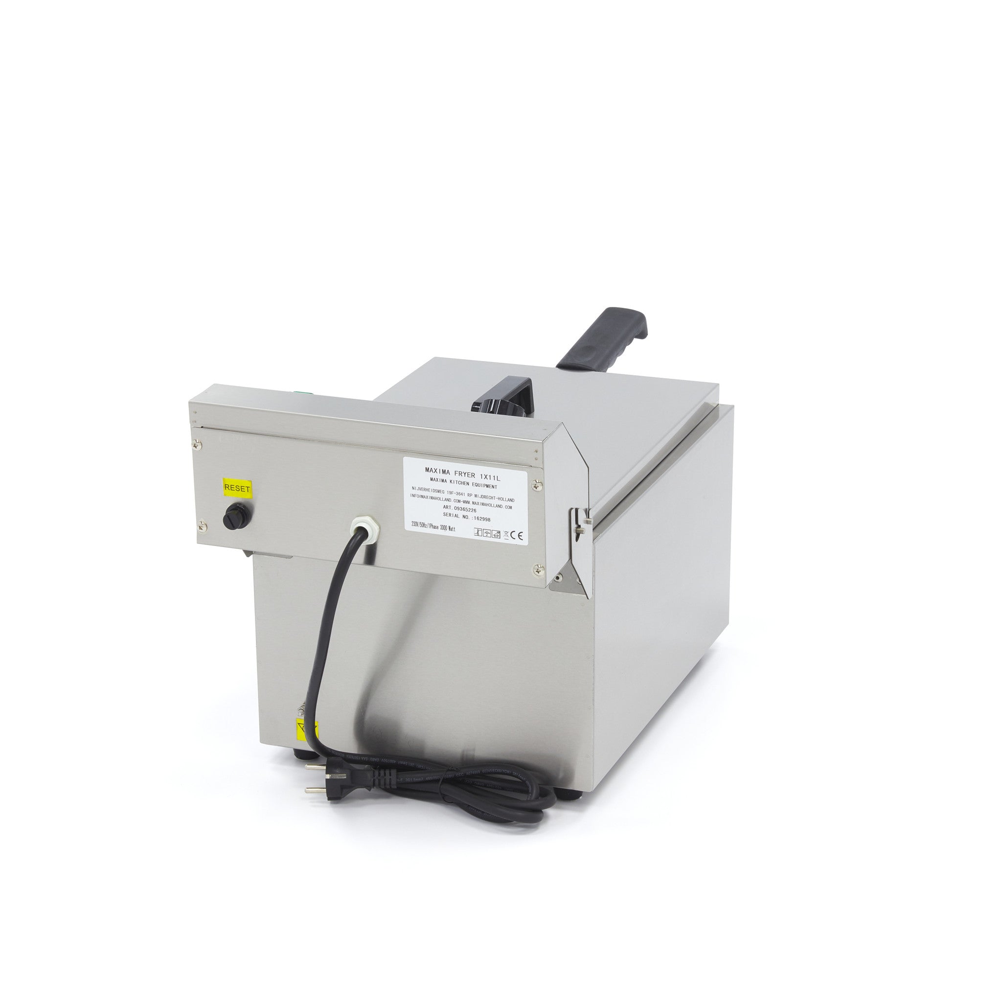Friteringskastrull - 11L - 1 korg - upp till 1,4 kg pommes frites