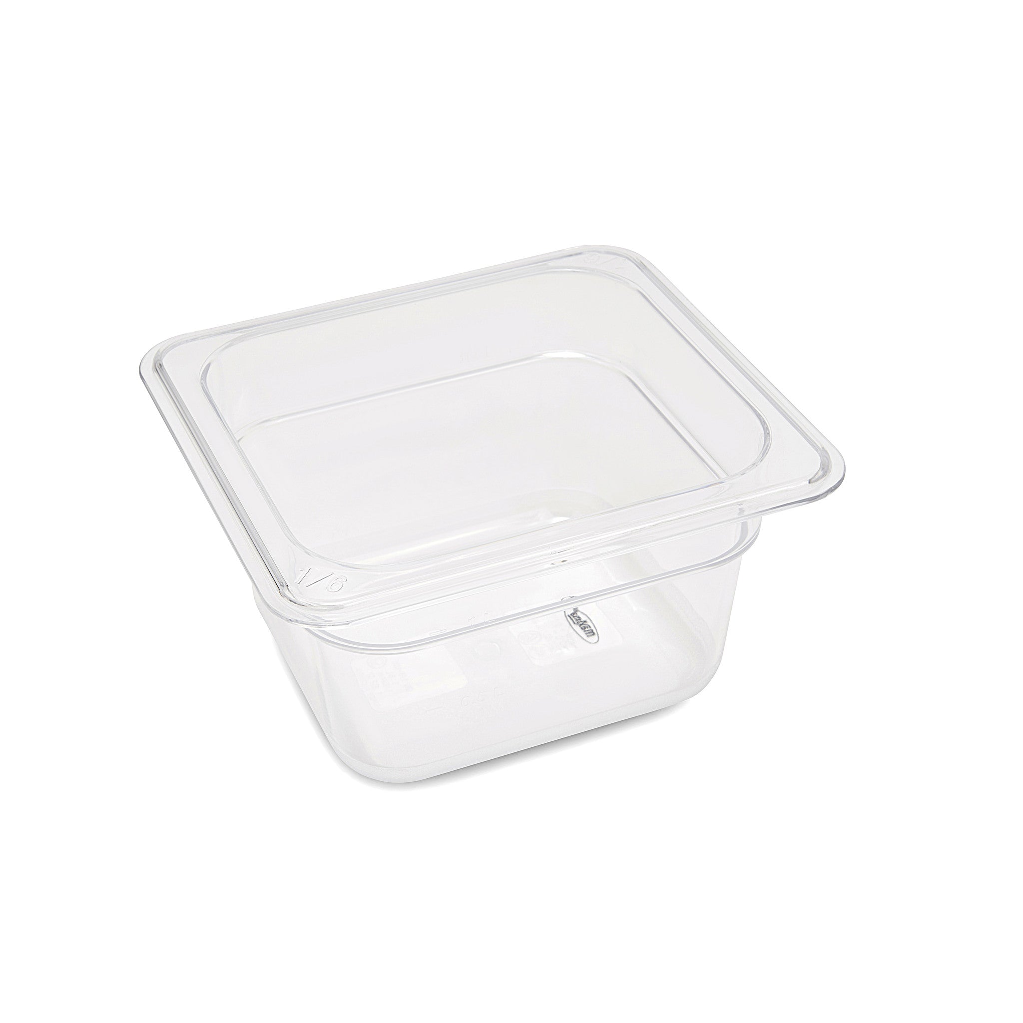 Gastronorm behållare - 3 st - 1/6 GN - 10 cm djup - polykarbonat
