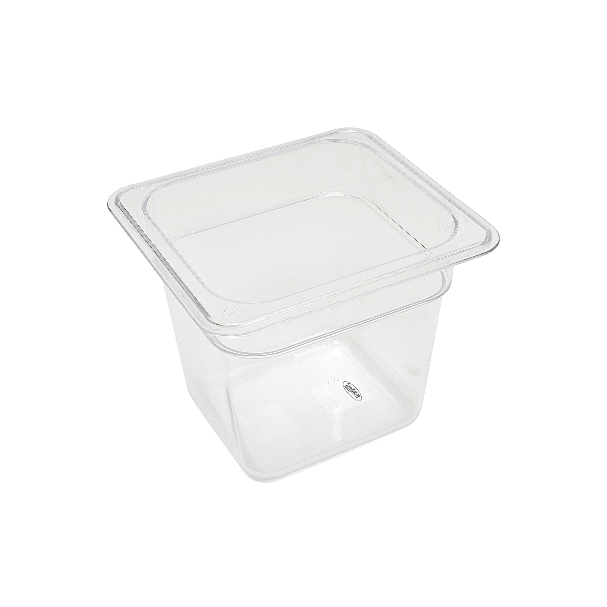 Gastronorm behållare - 3 st - 1/6 GN - 15 cm djup - polykarbonat