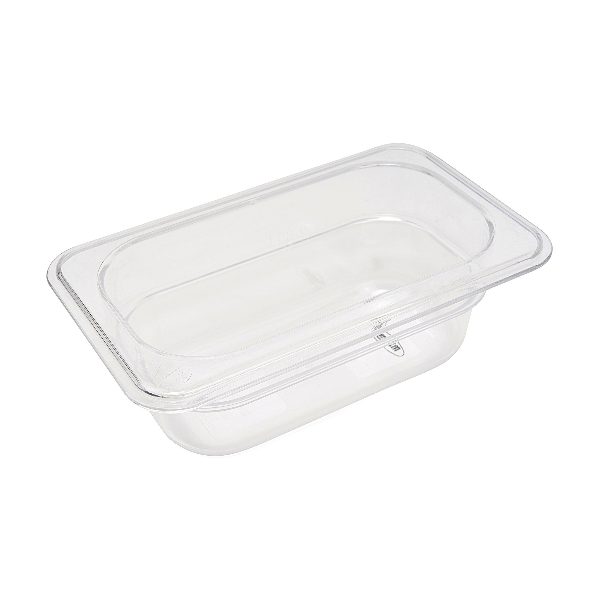 Gastronorm behållare - 3 stycken - 1/9 GN - 6,5 cm djup - polykarbonat