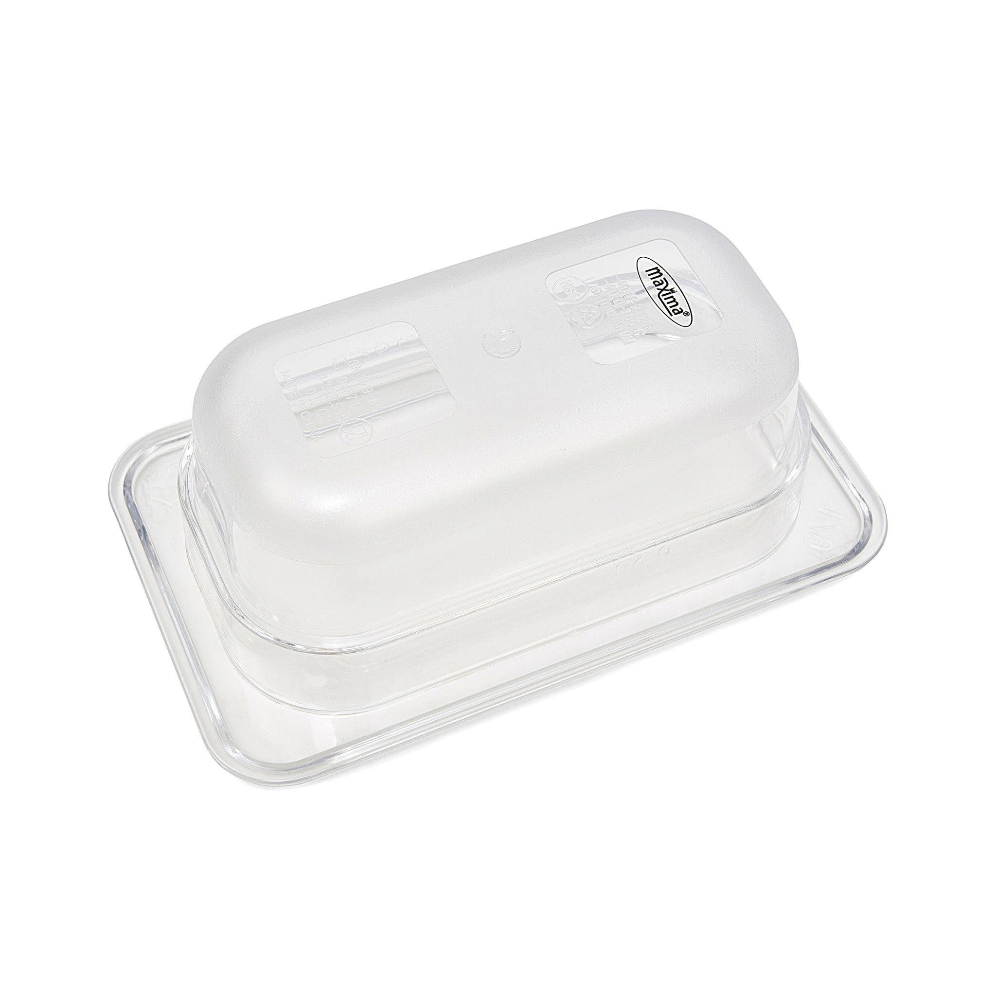 Gastronorm behållare - 3 stycken - 1/9 GN - 6,5 cm djup - polykarbonat