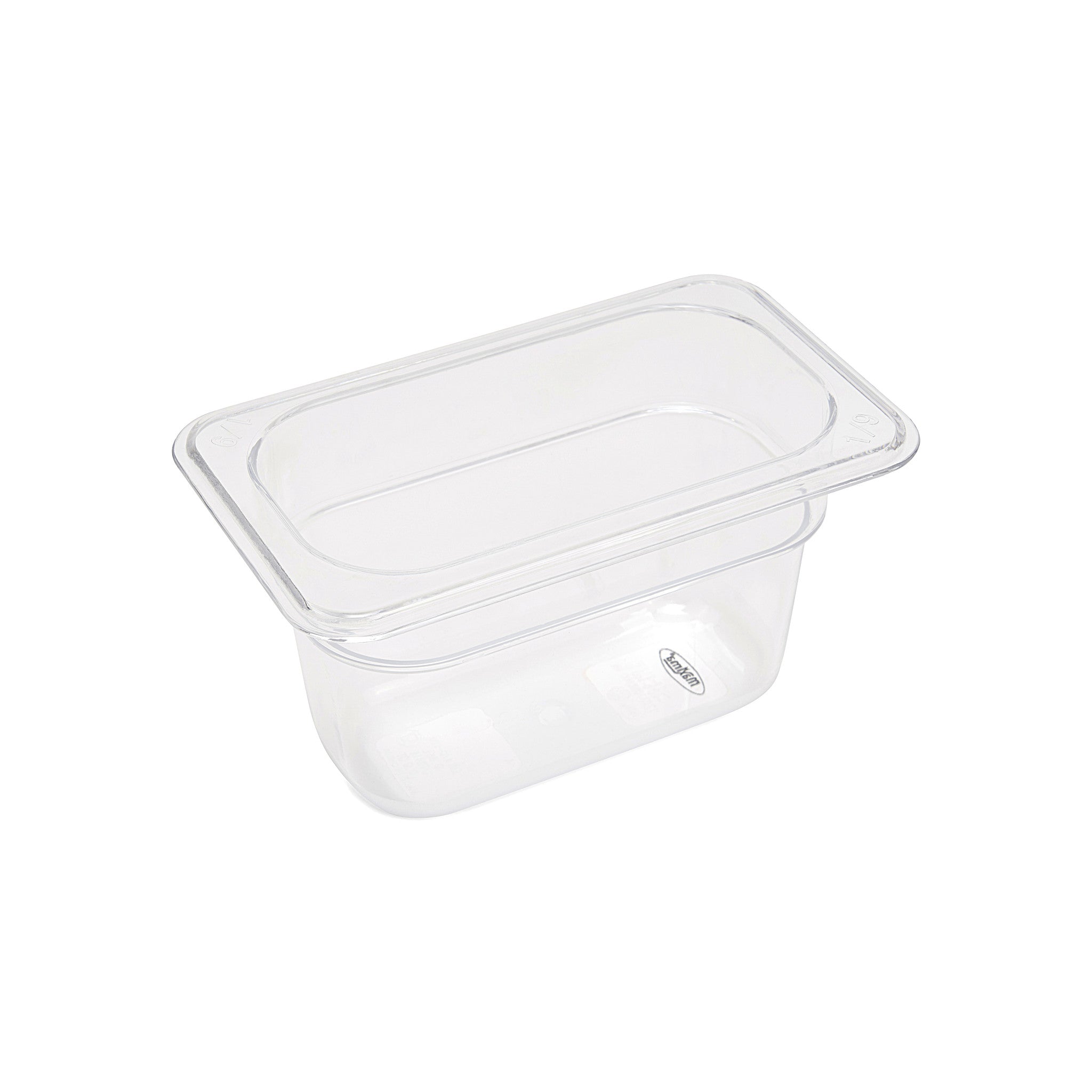 Gastronorm behållare - 3 st - 1/9 GN - 10 cm djup - polykarbonat