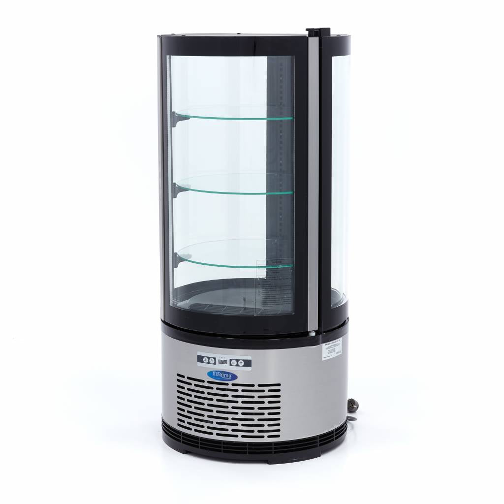 Kylvitrin - 100L - 48cm - Rund