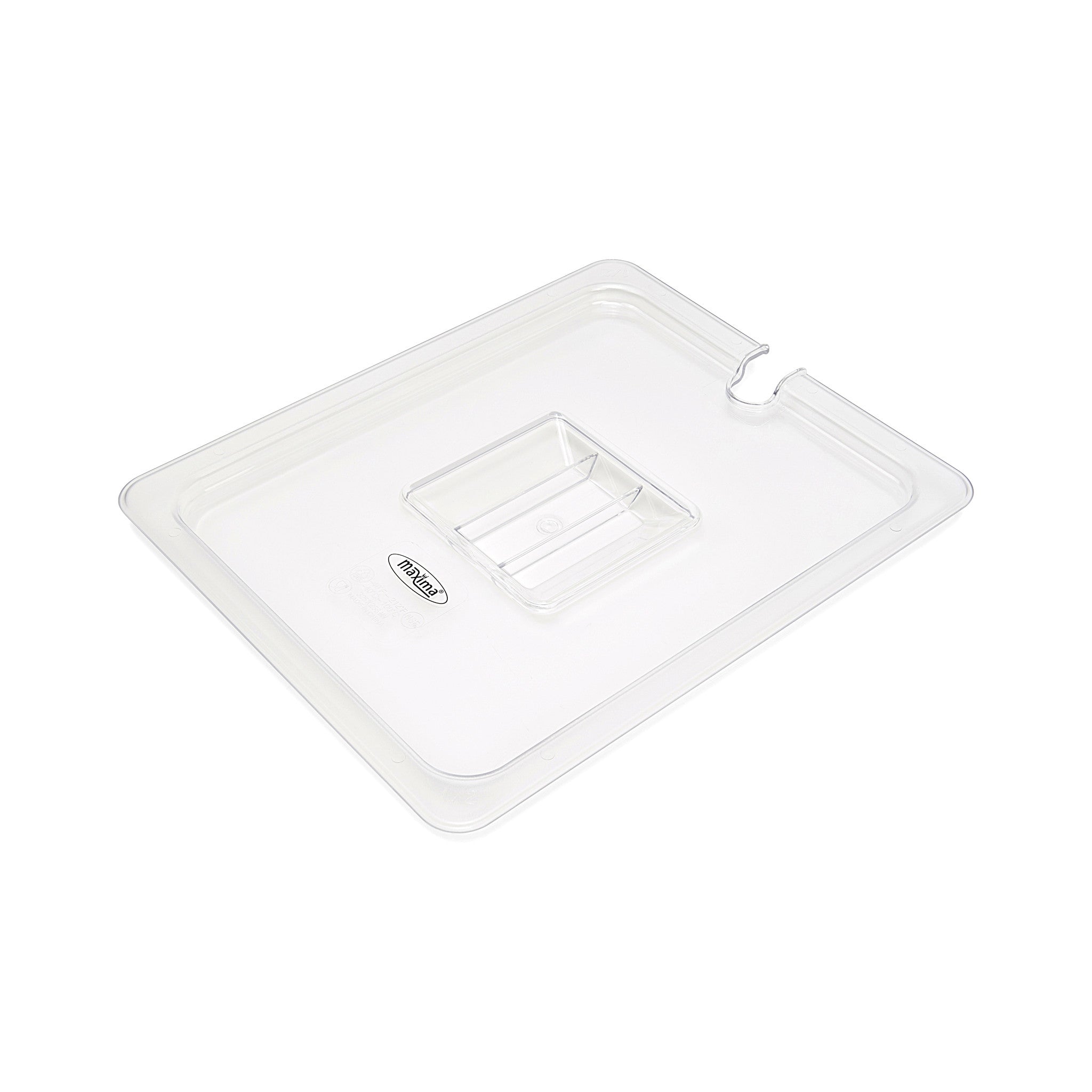 Gastronorm lock - 3 bitar - 1/2 GN - polykarbonat - med urtag