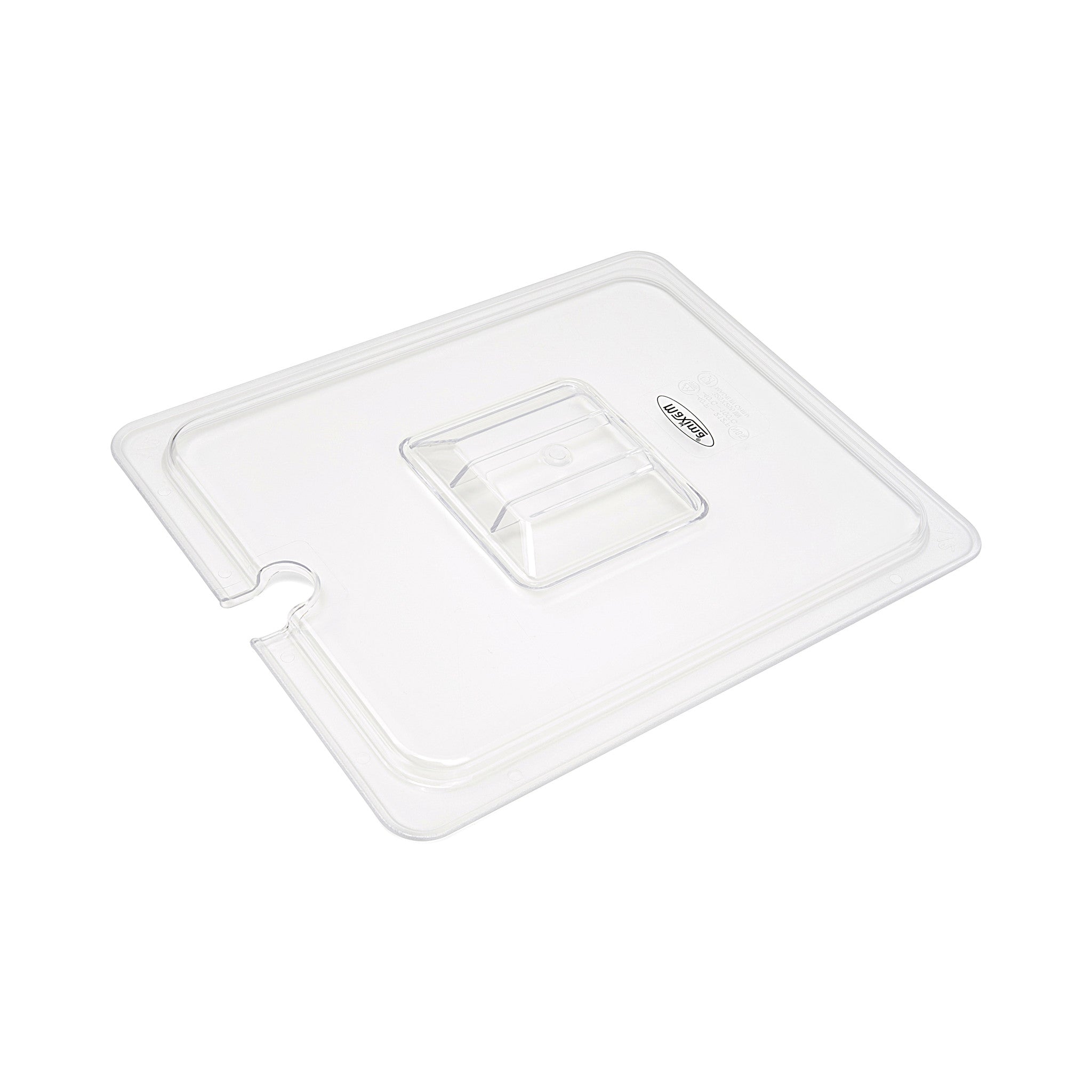 Gastronorm lock - 3 bitar - 1/2 GN - polykarbonat - med urtag