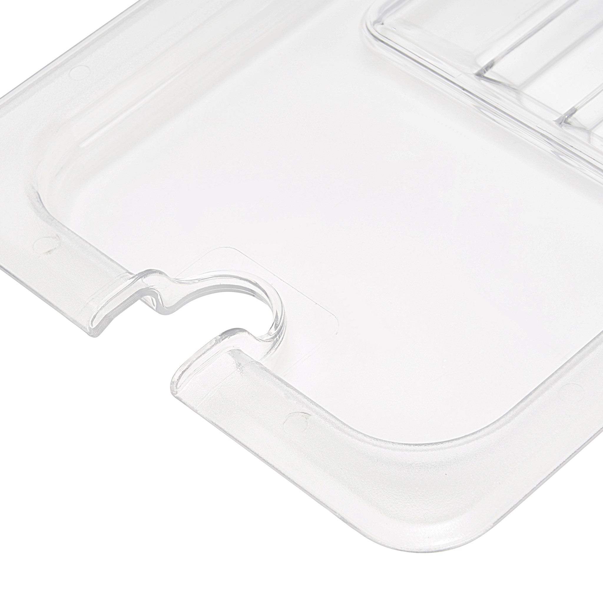 Gastronorm lock - 3 st - 1/3 GN - polykarbonat - med urtag
