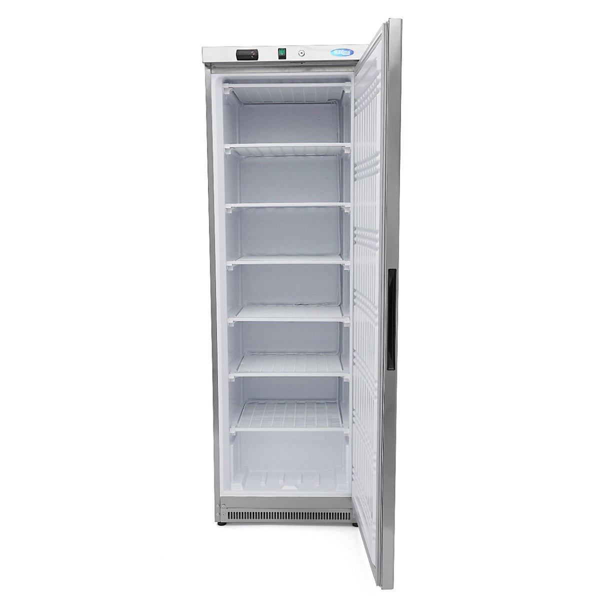 Frys - 400L - 6 fasta hyllplan - Rostfritt stål