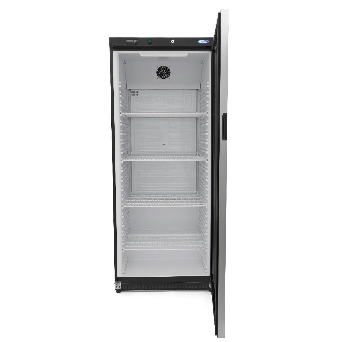 Kylskåp - 600L - Svart - med glasdörr