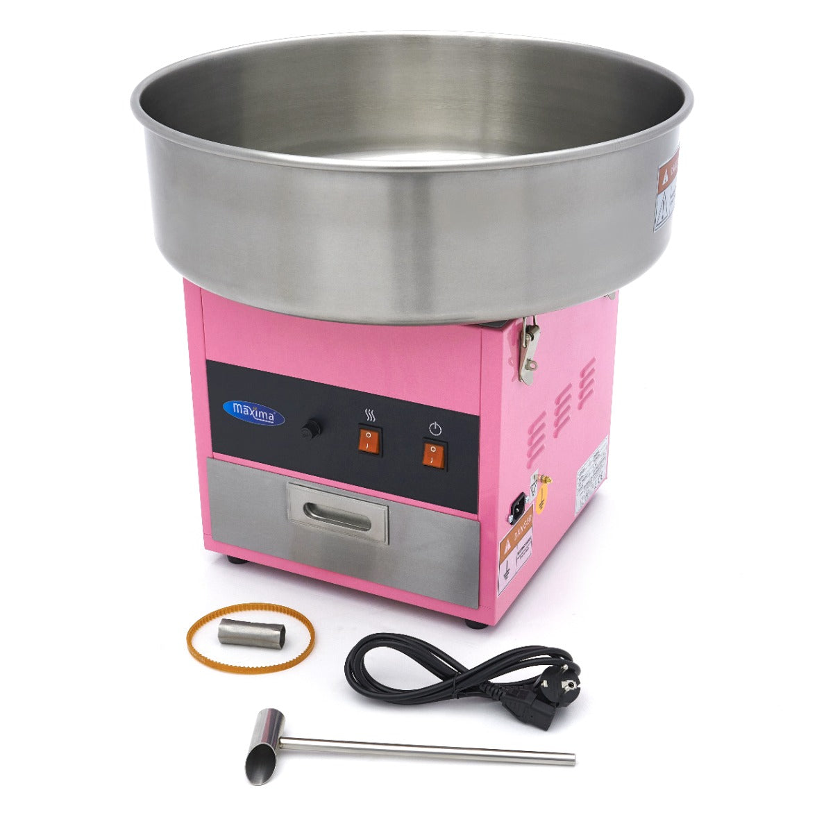 Candy Floss Machine – Ø 52cm – Rosa