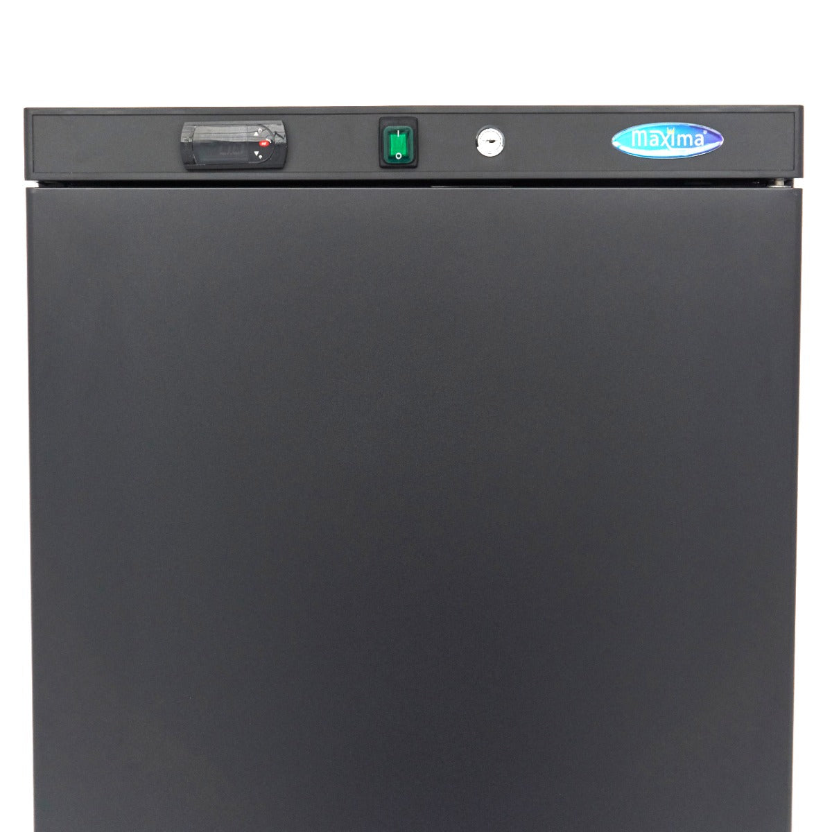 Frys - 400L - 6 Fasta hyllor - Svart