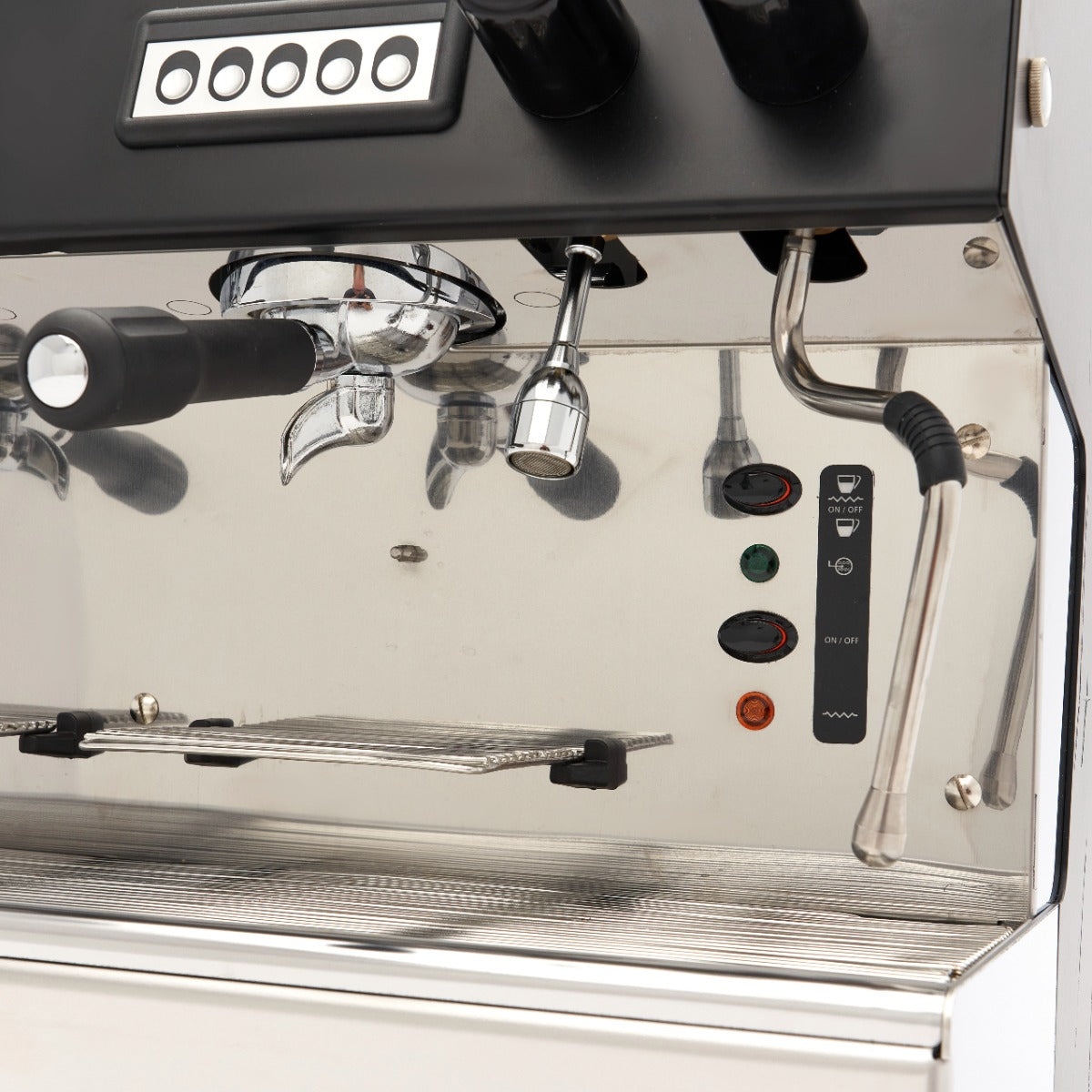 Espressomaskin - 2 kolvar - 360 koppar per timme