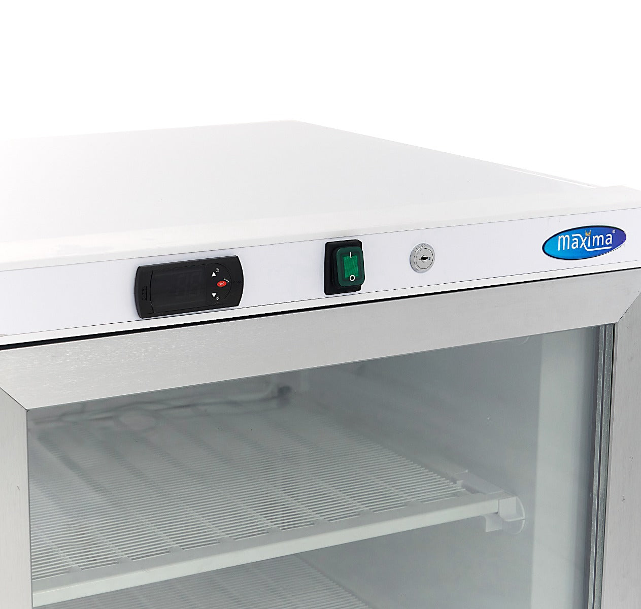 Frys - 200L - Vit - med glasdörr