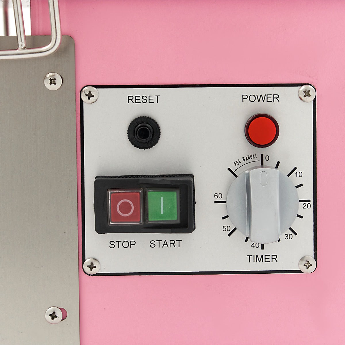 Dough Mixer - 8 liter - 4,5 kg deg - Rosa