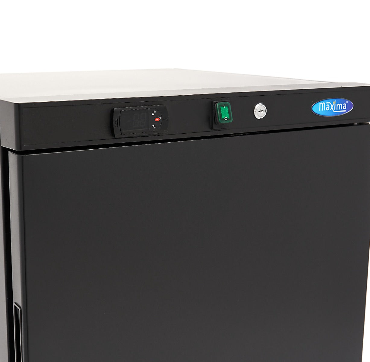Frys - 200L - 2 Fasta hyllor - Svart