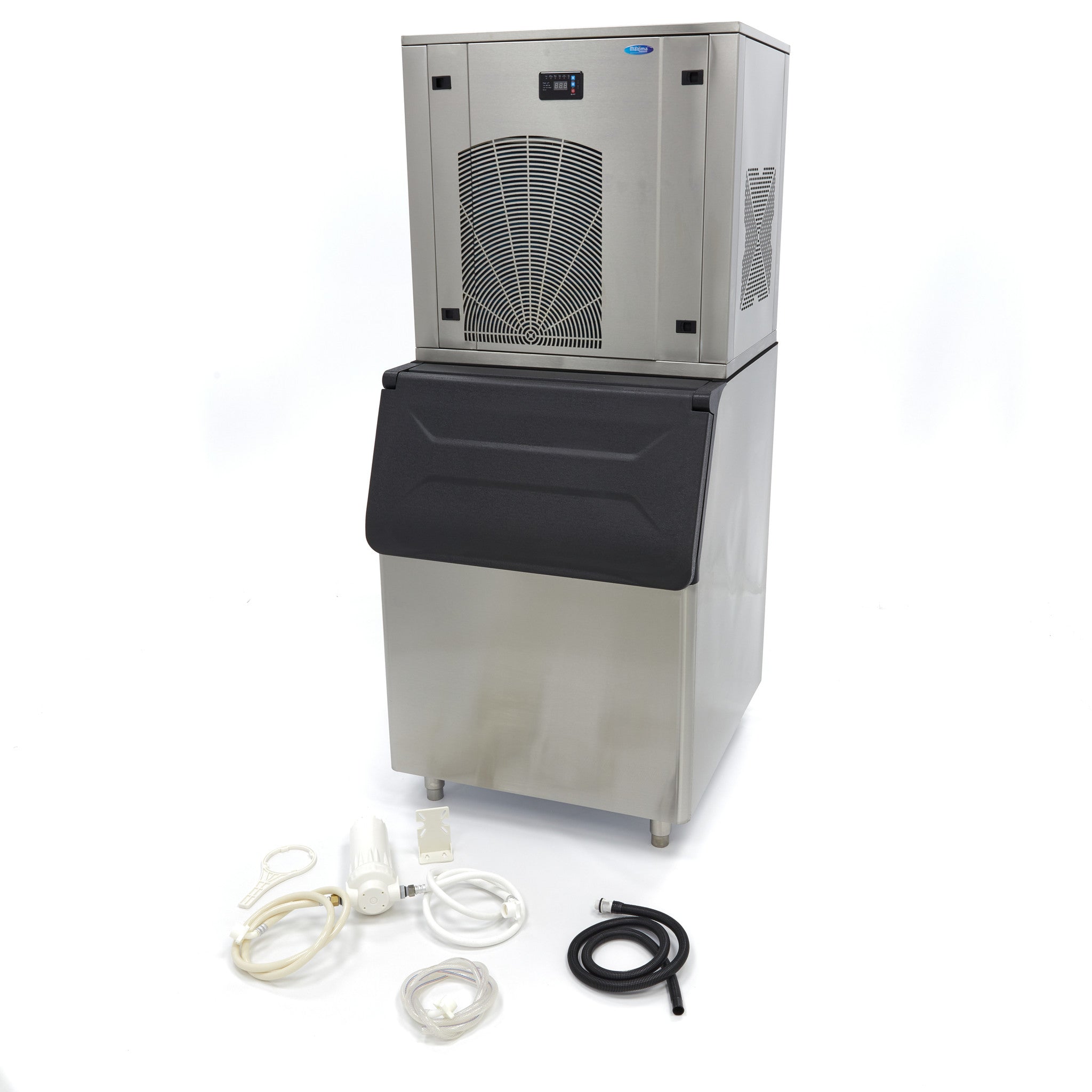 Isbitsmaskin - 400 kg/dag - Krossad/Flingad - Luftkyld