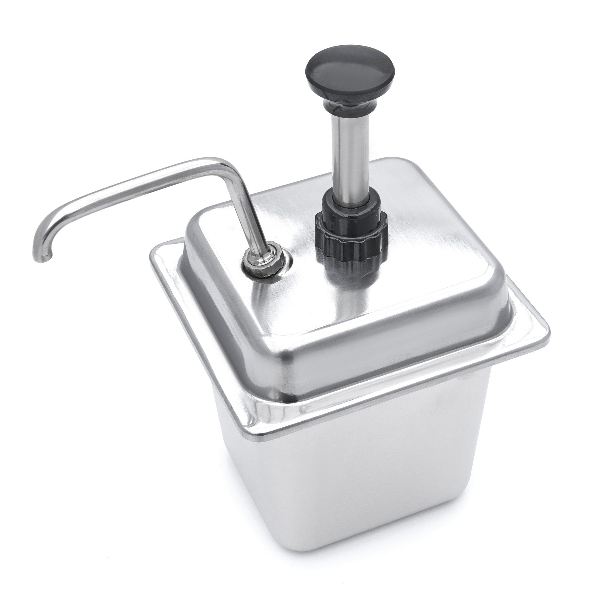 Uppvärmd såsdispenser - 2L - med pump