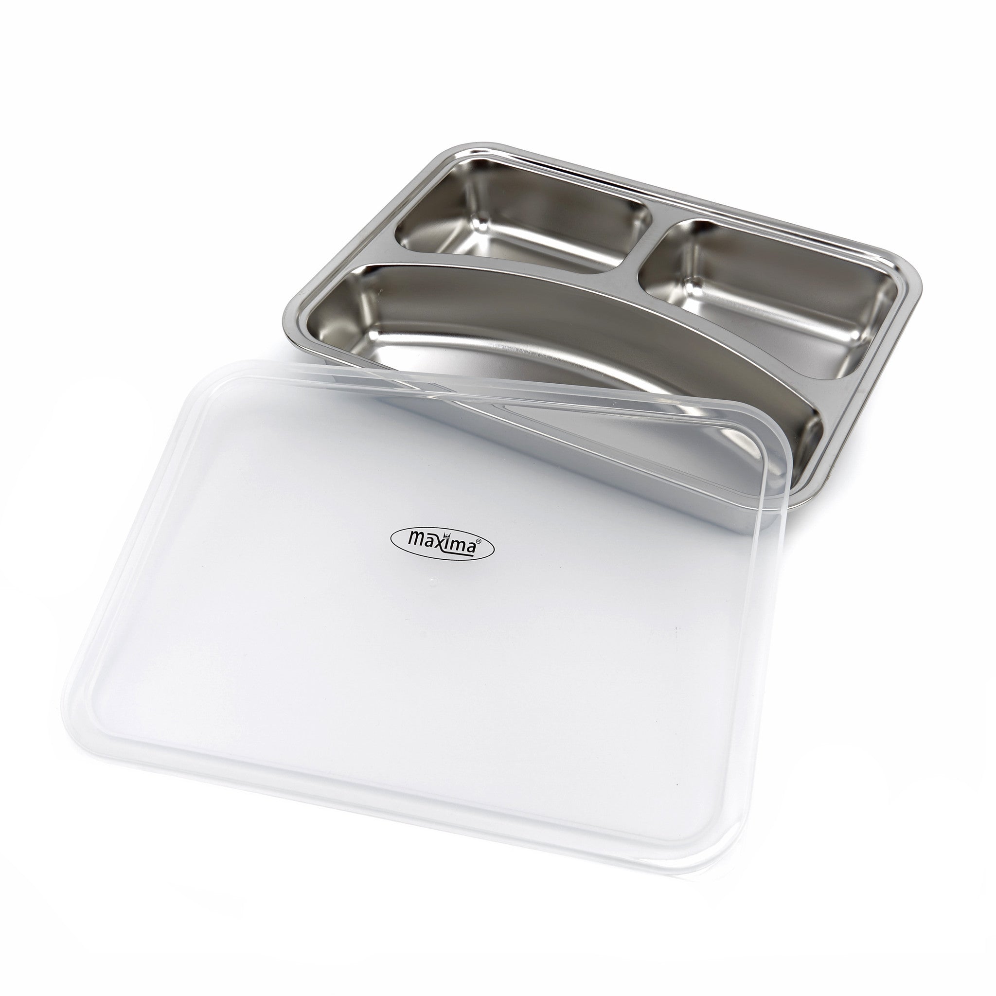 Lock för 3-facks tallrik - Plast - Tål diskmaskin
