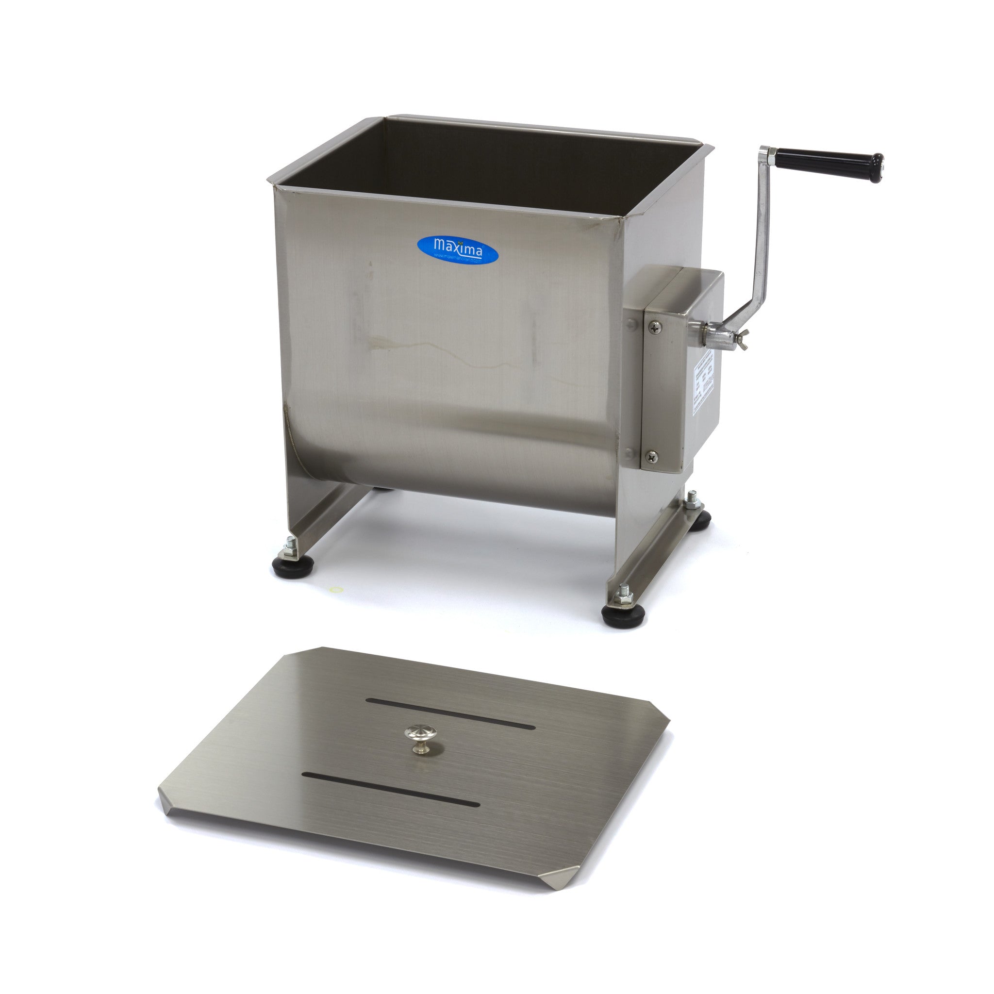Köttblandare - 30L - 25kg Kött - Enkelt skaft - Manuell