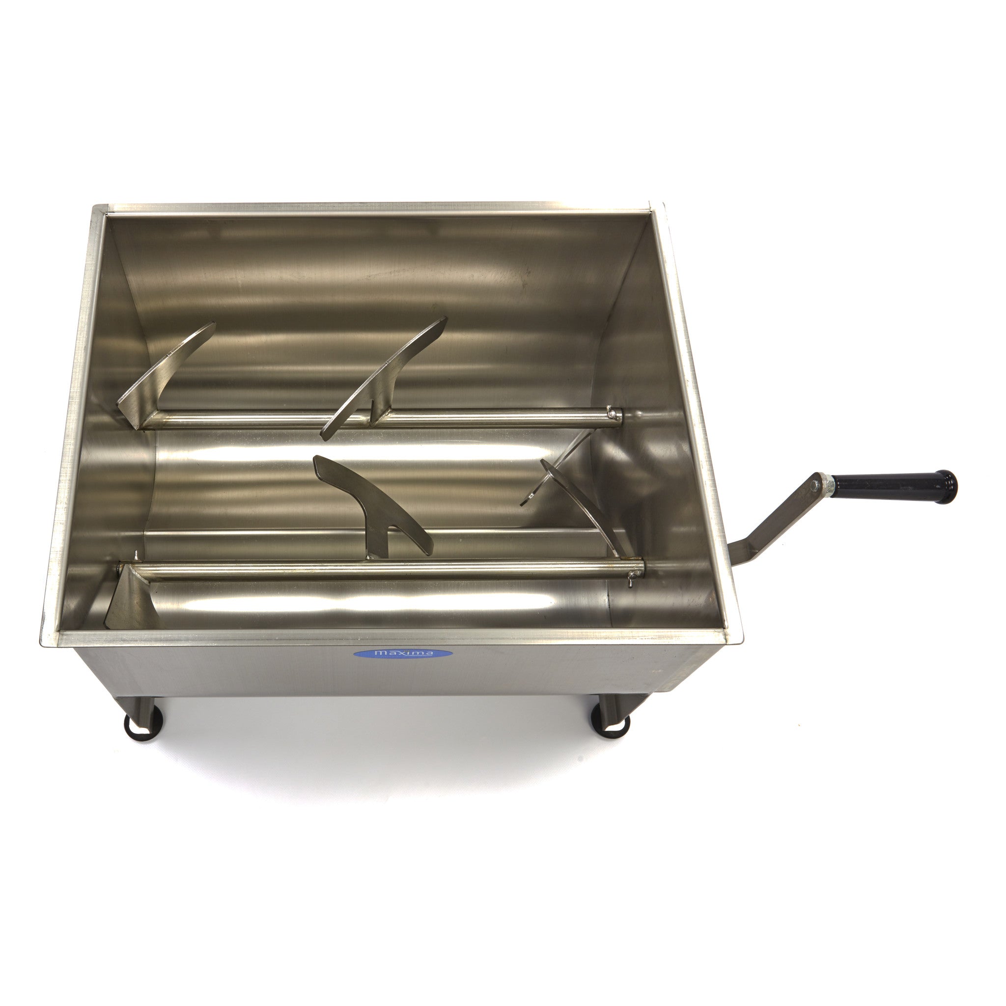 Köttblandare - 50L - 43kg Kött - Dubbelt skaft - Manuell