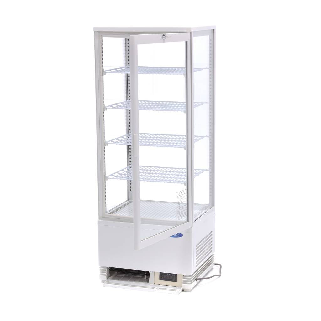 Kylvitrin - 98L - 43cm - Vit