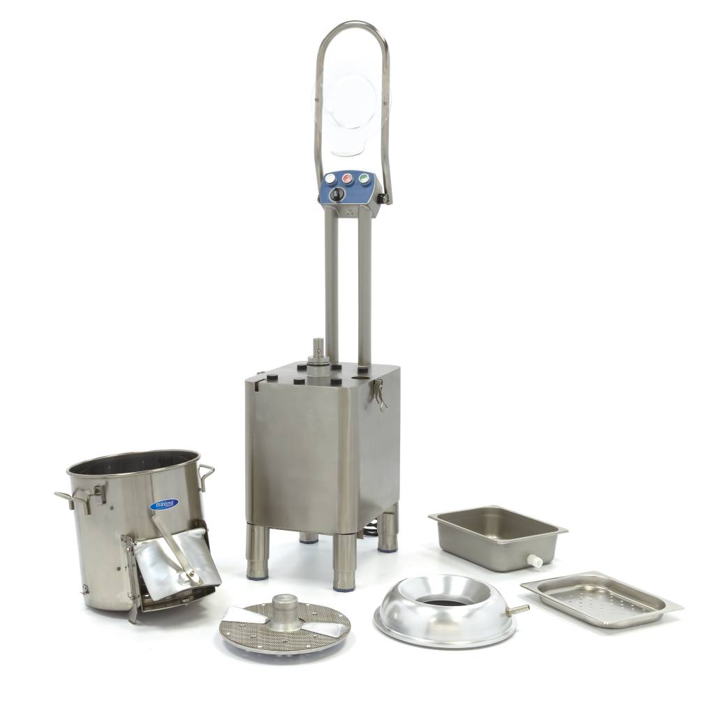 Potatisskalningsmaskin - 15kg - 300kg/h - Inbyggd timer