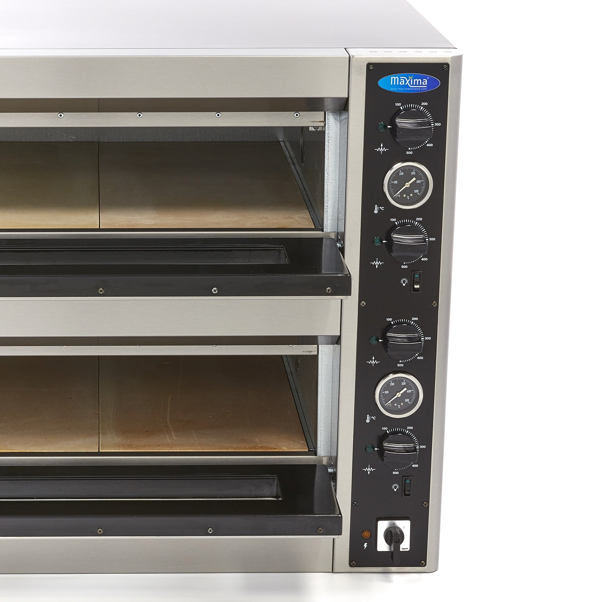 Pizzaugn - Passar 4 x Ø30cm pizzor - Dubbeldäck
