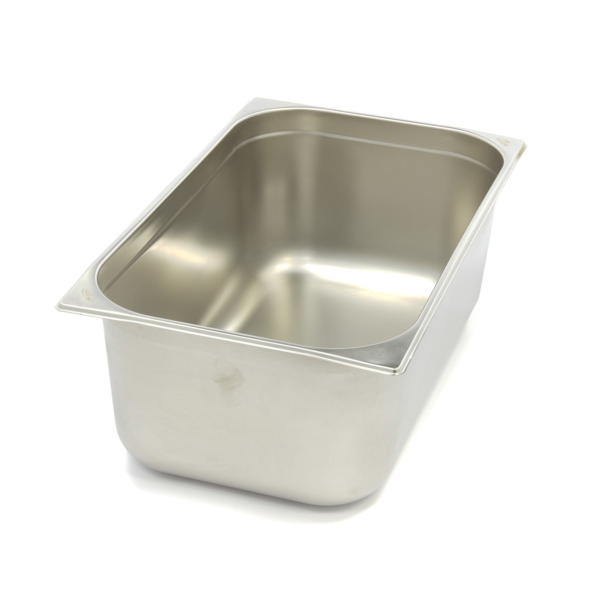 Gastronorm behållare - 3 stycken - 1/1 GN - 20 cm djup - rostfritt stål