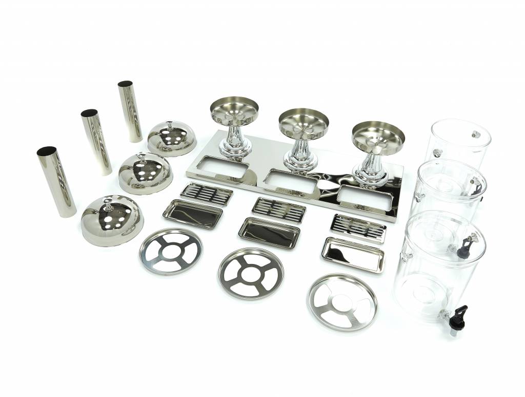 Dryckesautomat - 3 x 8L - Central kylrör - Fungerar utan el
