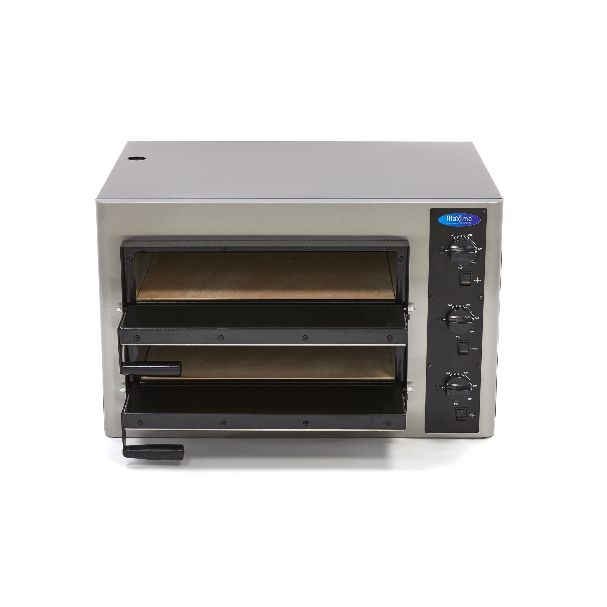 Pizzaugn Dubbeldäck - Passar 8 x 25cm - 400V