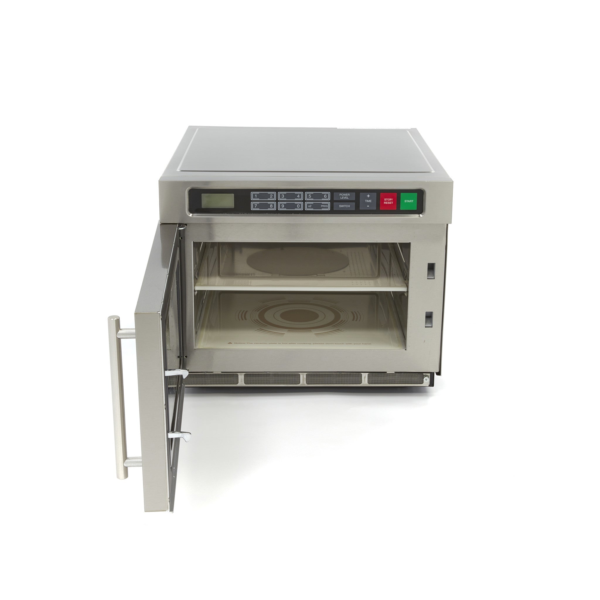 Mikrovågsugn - 1800W - 20 program - plattor upp till Ø36 cm - 2 hyllor