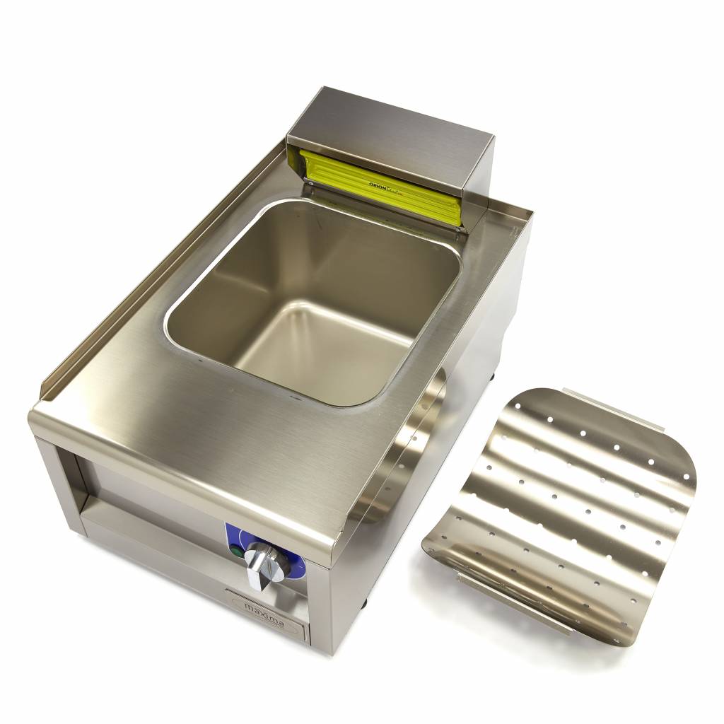 Pommes fritesvärmare i professionell kvalitet - Enkel enhet - 60 cm djup - Elektrisk
