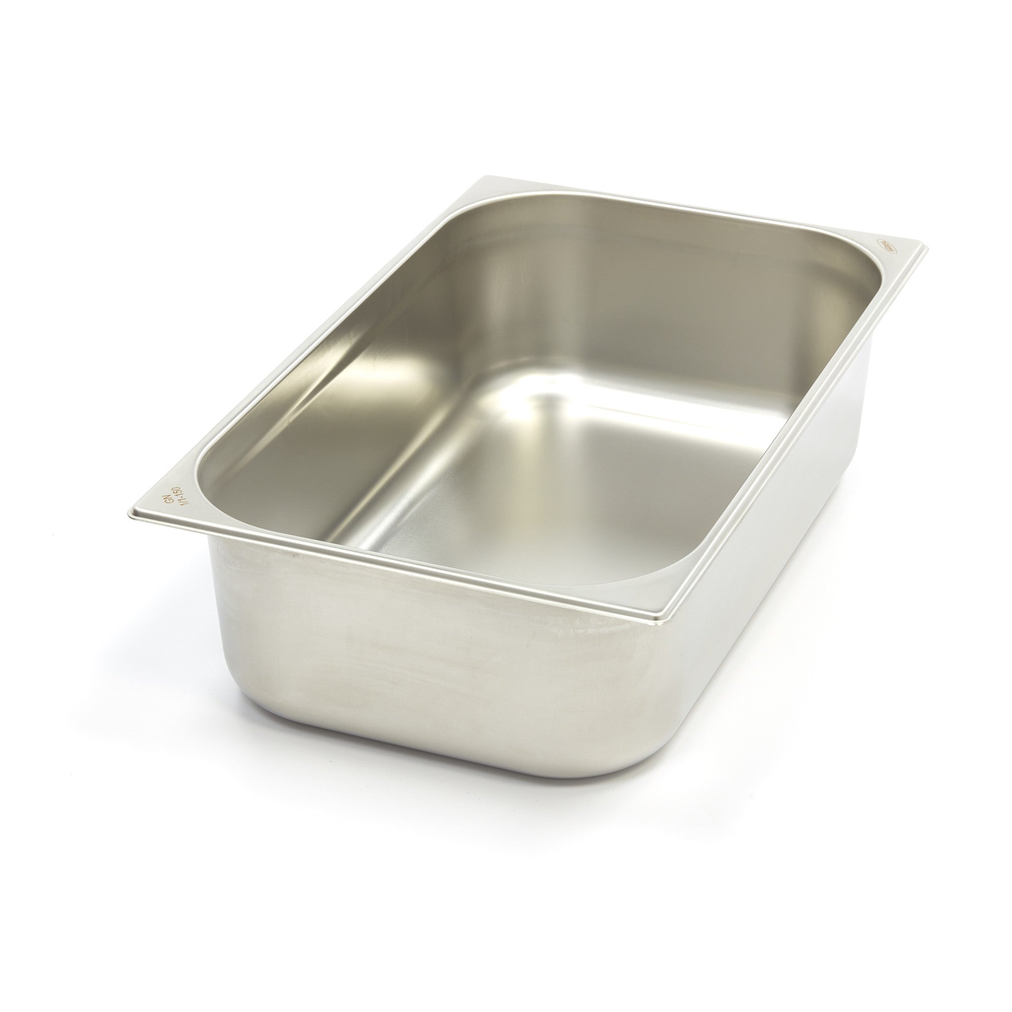 Gastronorm behållare - 3 stycken - 1/1 GN - 15 cm djup - rostfritt stål