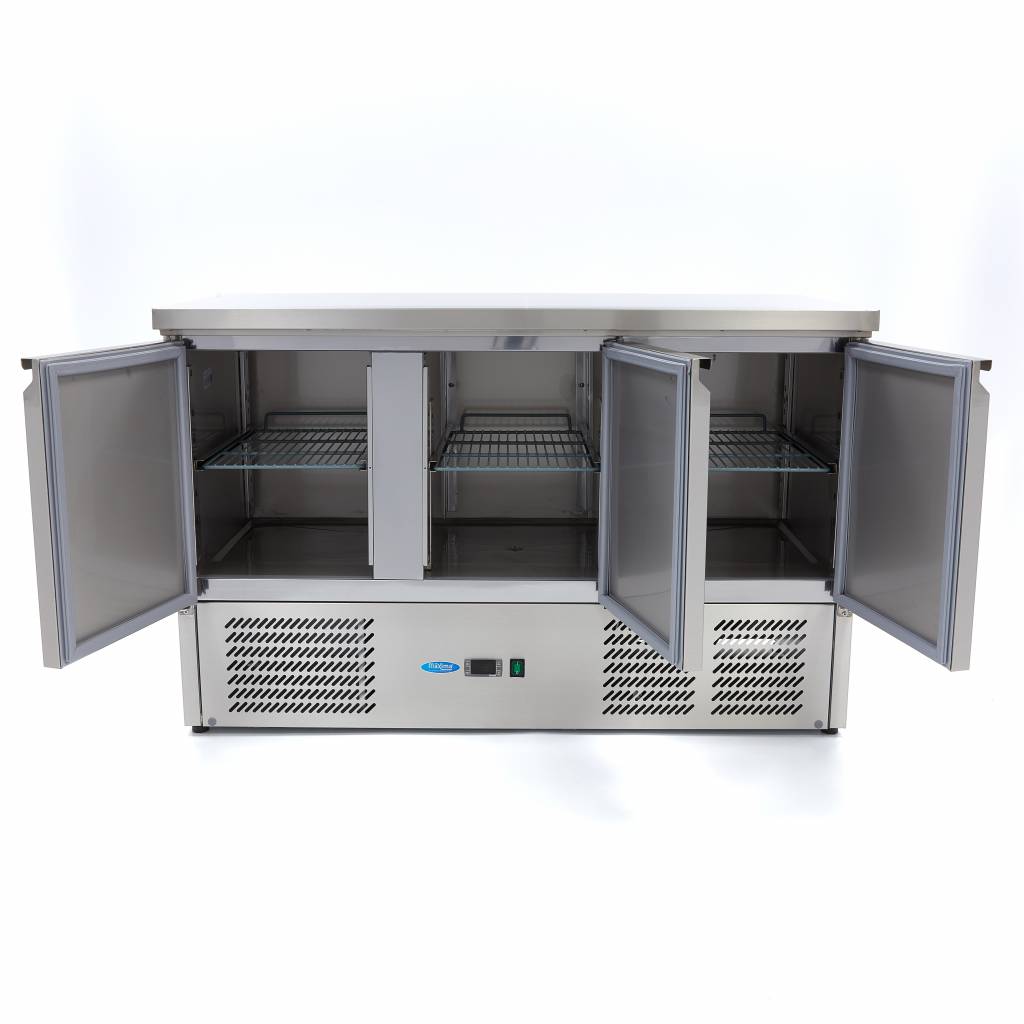 Kylarbord - 400L - 137cm - 3 dörrar
