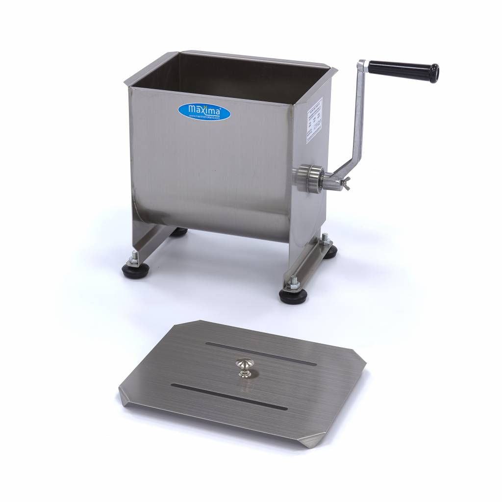 Köttblandare - 10L - 7,5kg Kött - Enkelt skaft - Manuell