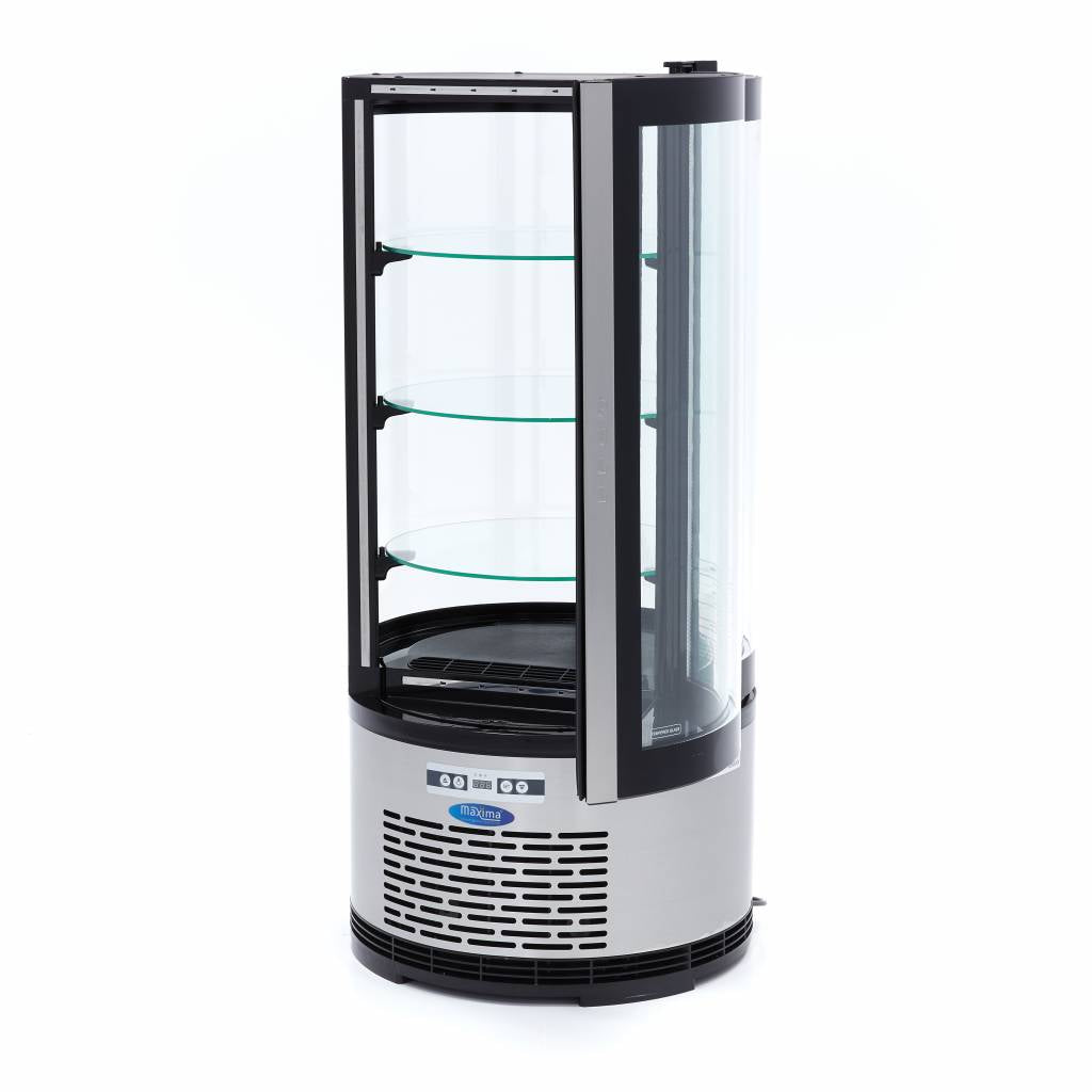 Kylvitrin - 100L - 48cm - Rund