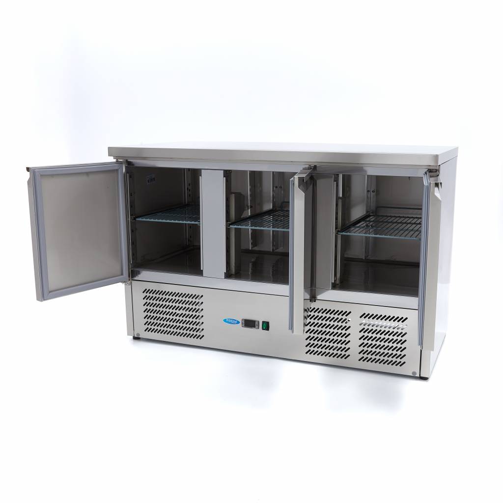 Kylarbord - 400L - 137cm - 3 dörrar