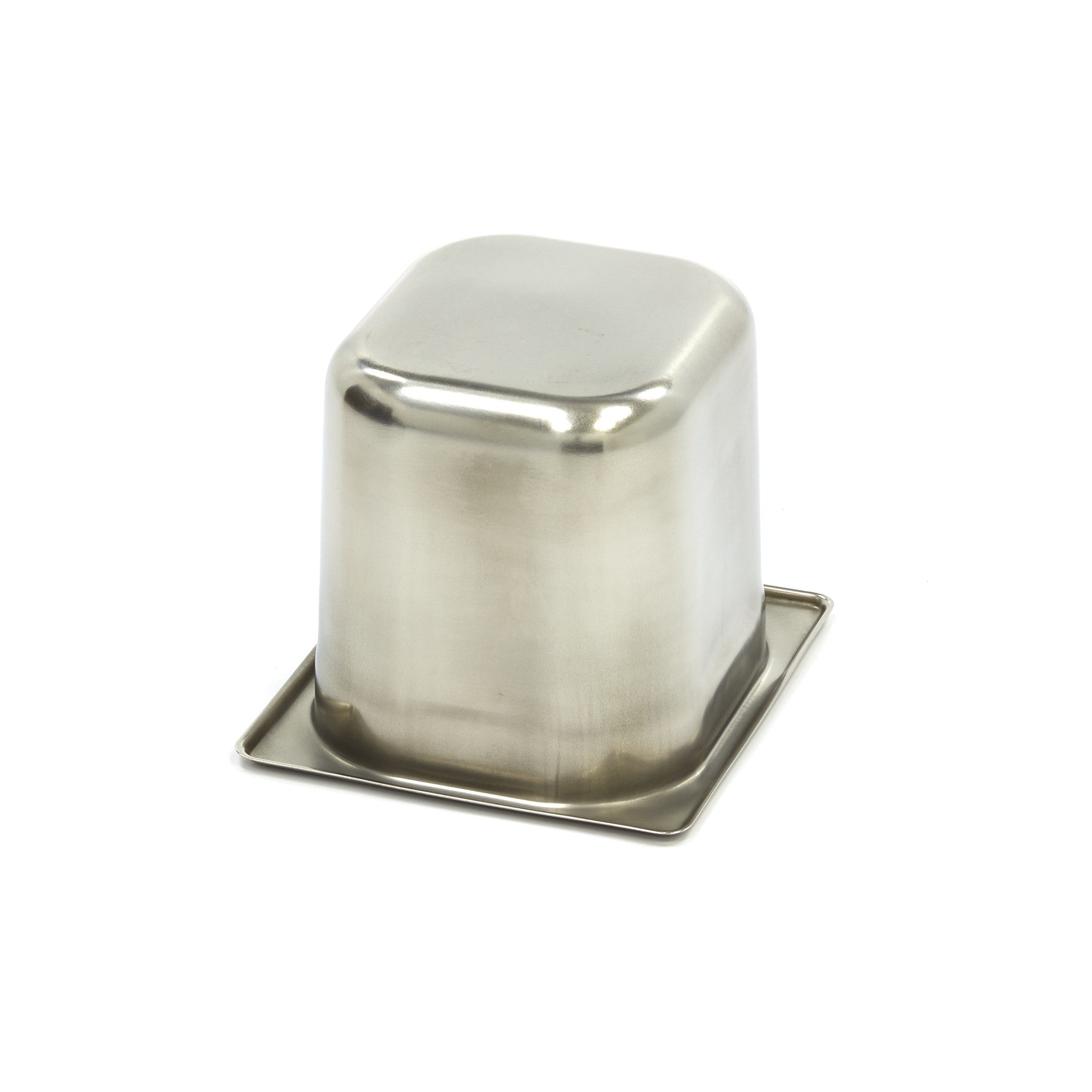 Gastronorm behållare - 3 st - 1/6 GN - 15 cm djup - rostfritt stål