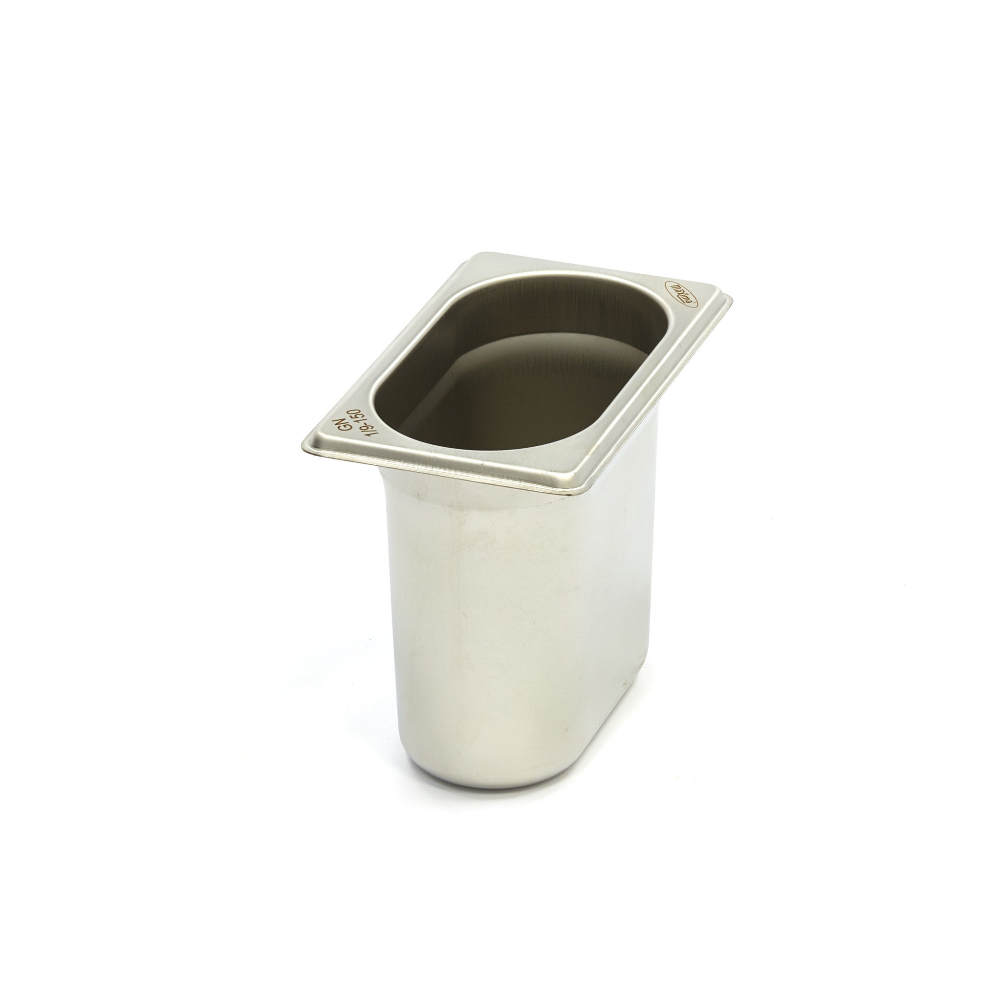 Gastronorm behållare - 3 st - 1/9 GN - 15 cm djup - rostfritt stål