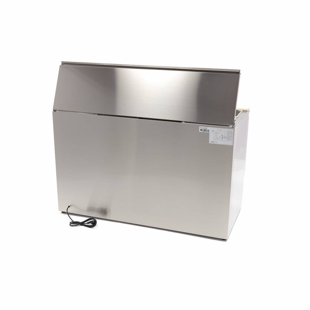 Saladette - 400L - 137cm - 3 dörrar - inklusive skärbräda