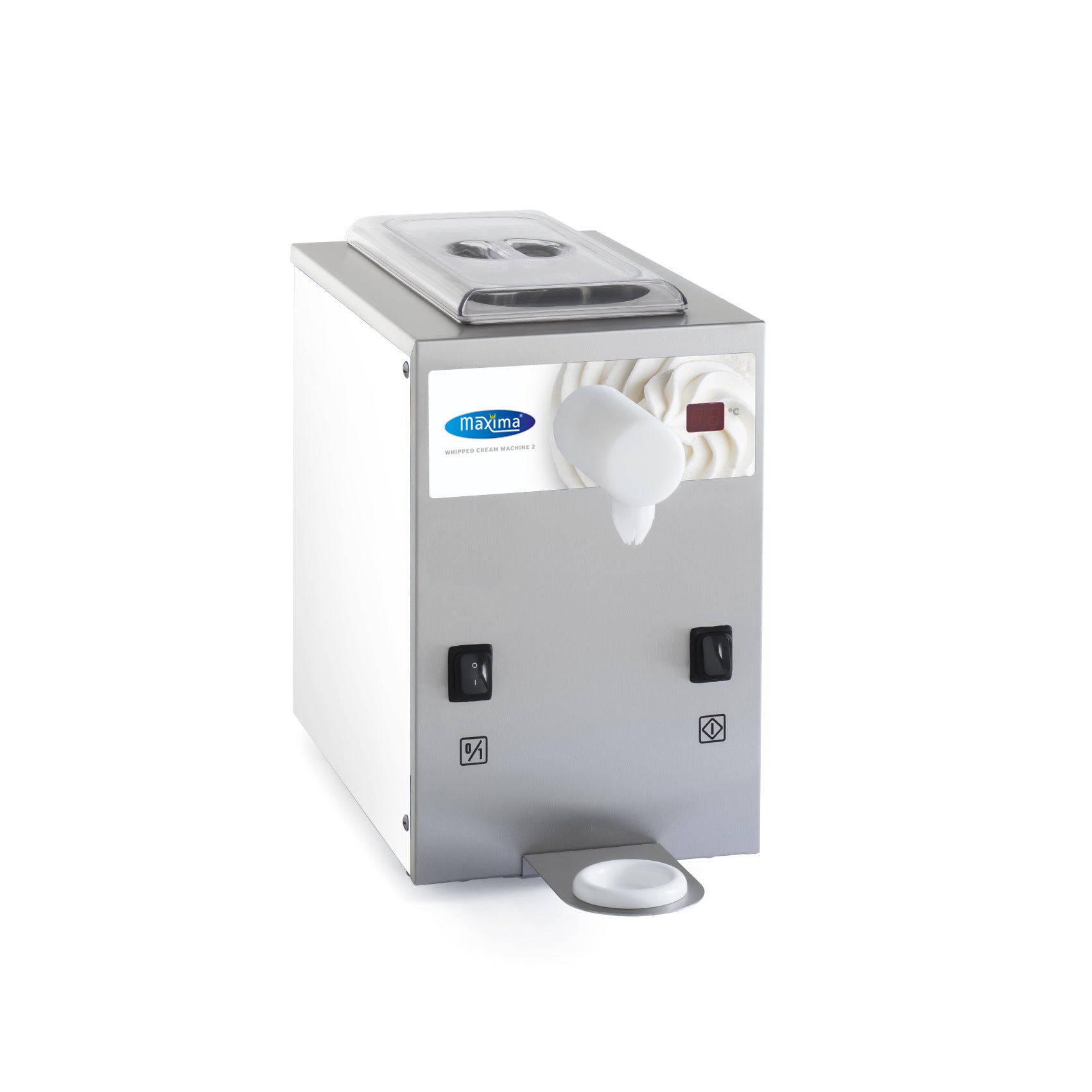 Vispad gräddmaskin - 2L - 100L/h