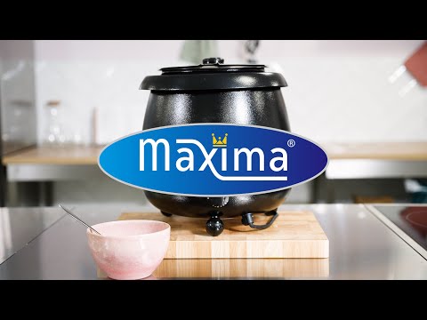 Suppekedel - 10 liter - Avtagbar innergryta - med skedfäste